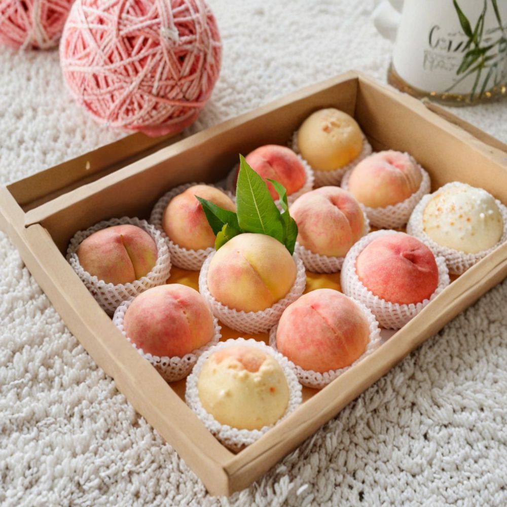 Hujing Honey Peach Tree Live Plant | Prunus persica | Yangshan Sweet Juicy Peach | Premium Chinese Fruit Tree