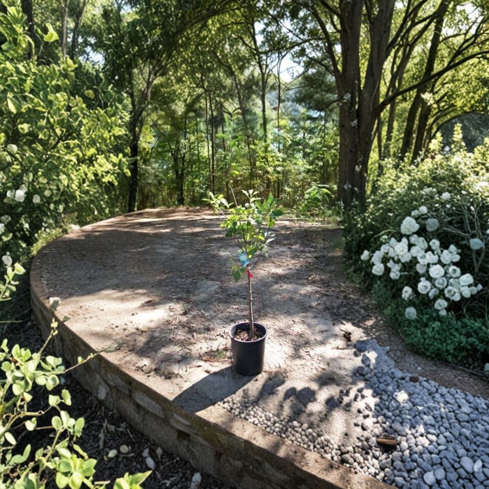 Anna Apple Tree - 4-6 Feet - Low Chill Southern Variety - Malus domestica 'Anna' - Sweet Tart Golden Apples - Easy to Grow