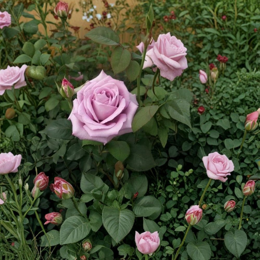 Blue Girl Rose Plant | 3 Gallon | Mauve Lavender Hybrid Tea Rose | Rosa Hybrid Tea Group 'Blue Girl' | Fragrant Blooms