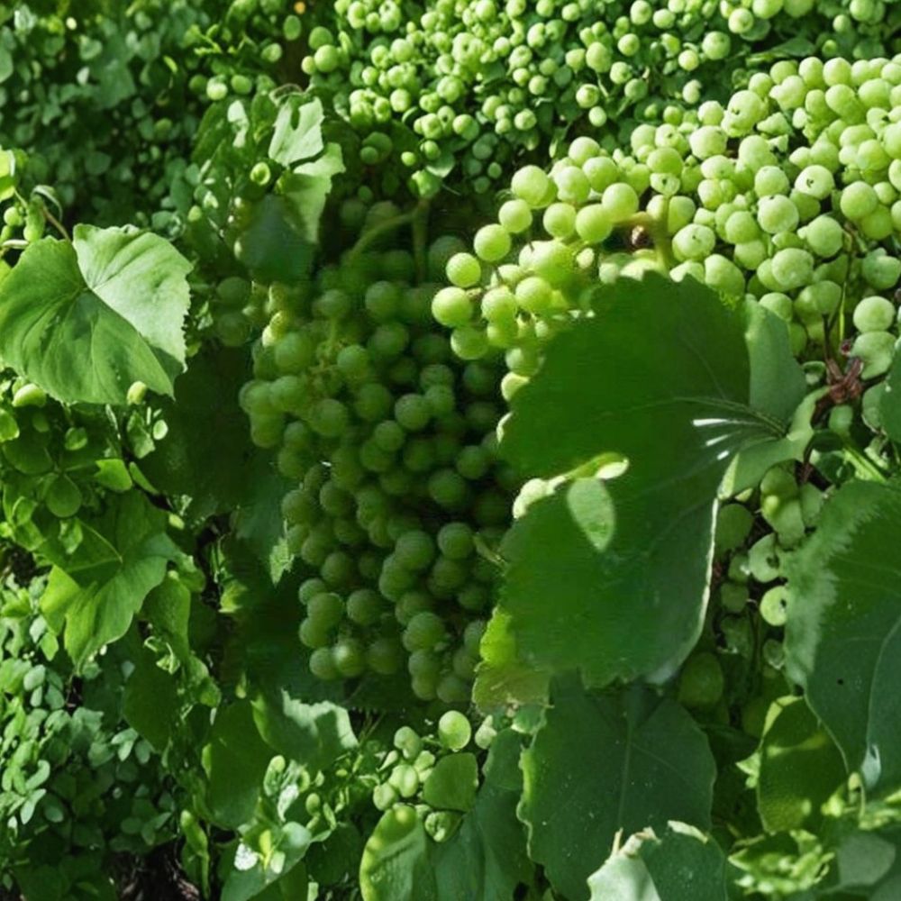 Caminante Blanc Wine Grape Vine 4-6 Feet Vitis vinifera Self-Fertile White Wine Grape Pierce's Disease Resistant Fast Growing