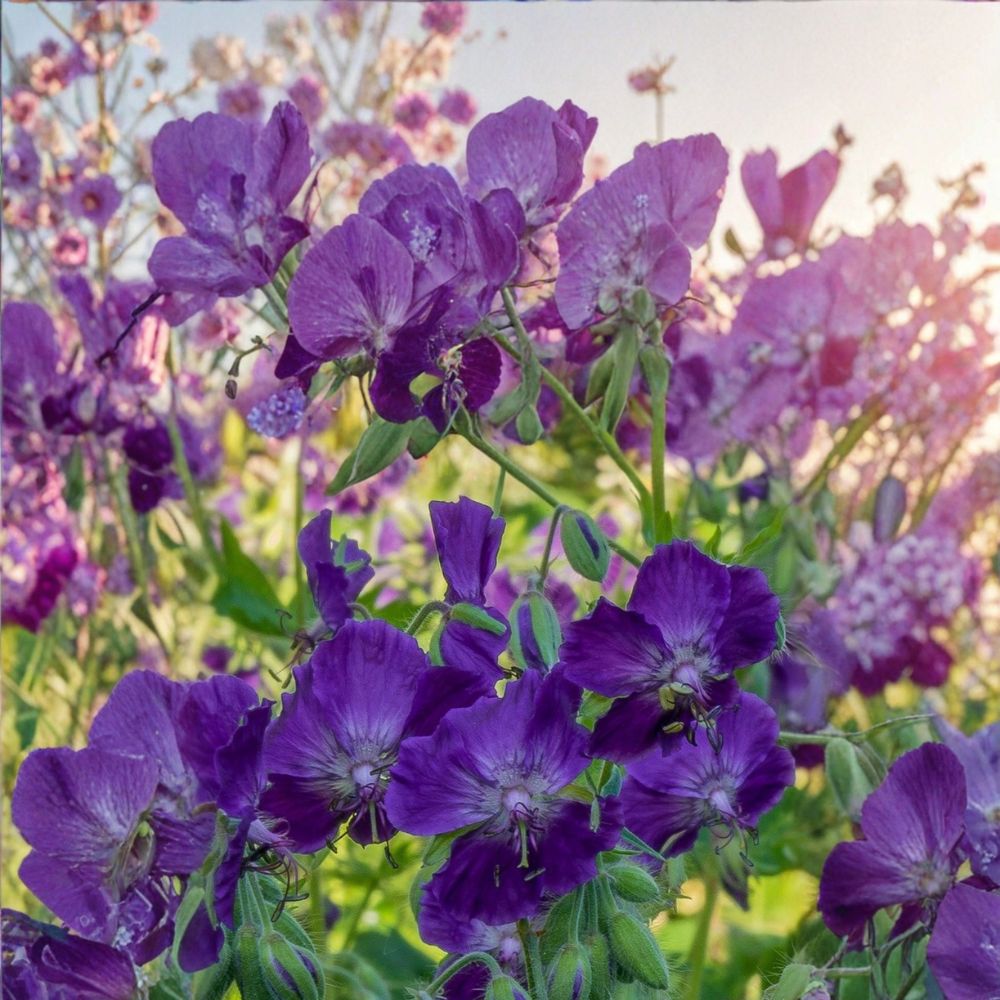 Lily Lovell Geranium Seeds - 25+ Premium Flower Seeds | Pelargonium spp. | Colorful Patio & Balcony Blooms | Easy to Grow