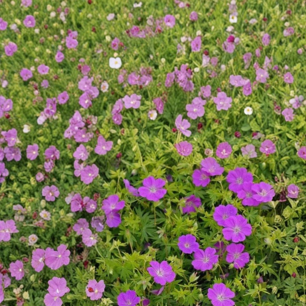 New Hampshire Purple Geranium Seeds - 25+ Premium Pelargonium Flower Seeds for Vibrant Purple Blooms
