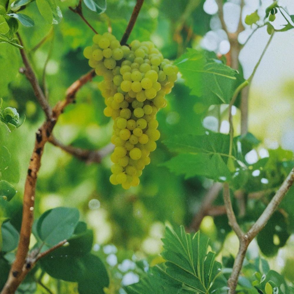 Lakemont Seedless White Grape Vine - 2 Gallon Live Plant - Vitis vinifera - Self-Fertile Sweet Grapes for Home Gardens