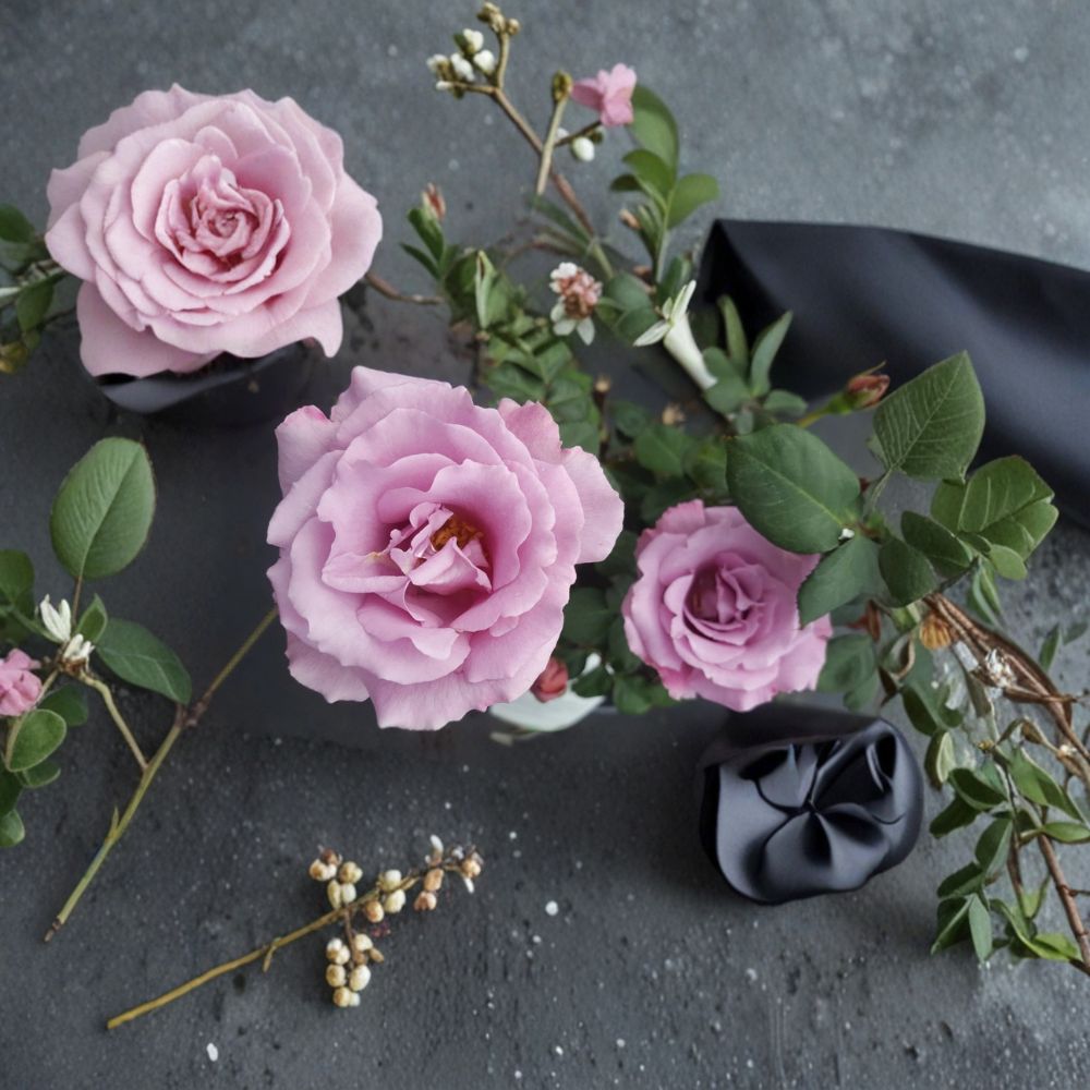 Angel Face Floribunda Rose Plant | 3 Gallon | Mauve Lavender | Rosa Hybrid 'Angel Face' | Fragrant & Easy to Grow