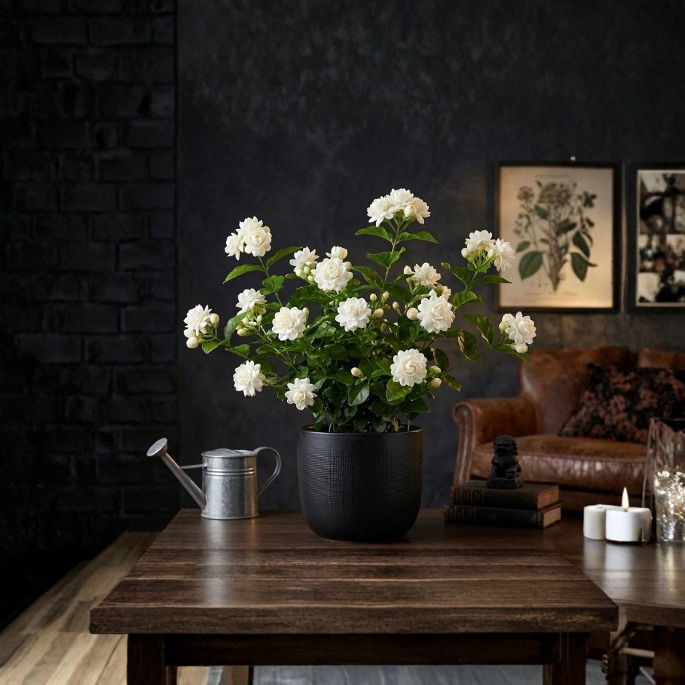 Grand Duke of Tuscany Jasmine Plant | 4-Inch Pot | Double Flowering | Jasminum sambac | Highly Fragrant Indoor & Patio Plant