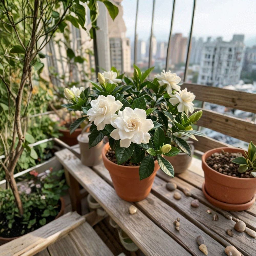 Cape Jasmine Seeds | 50 Seeds | Fragrant White Flower | Gardenia jasminoides | Outdoor Garden & Balcony Plant