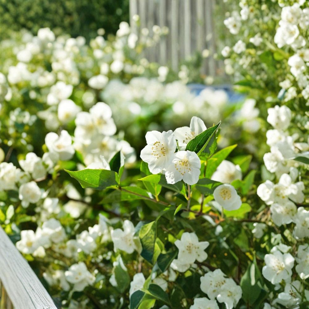 White Jasmine Seeds - 25 Pack - Fragrant Flowering Plant - Indoor Outdoor Bonsai - Jasminum spp. - Container Friendly