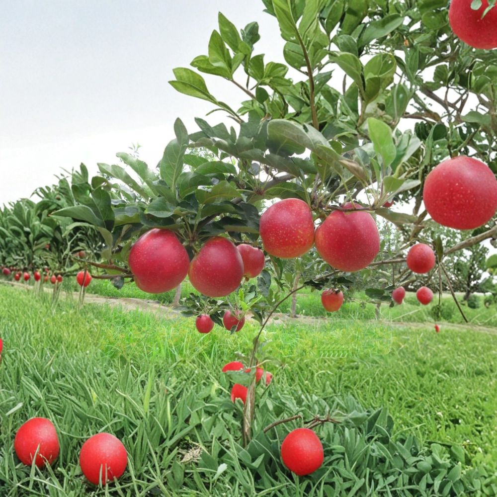 Red Gala Apple Tree Bare Root | Sweet Crisp Apple | Malus domestica ‘Gala’ | Semi-Dwarf M7 Rootstock | Backyard Garden Starter