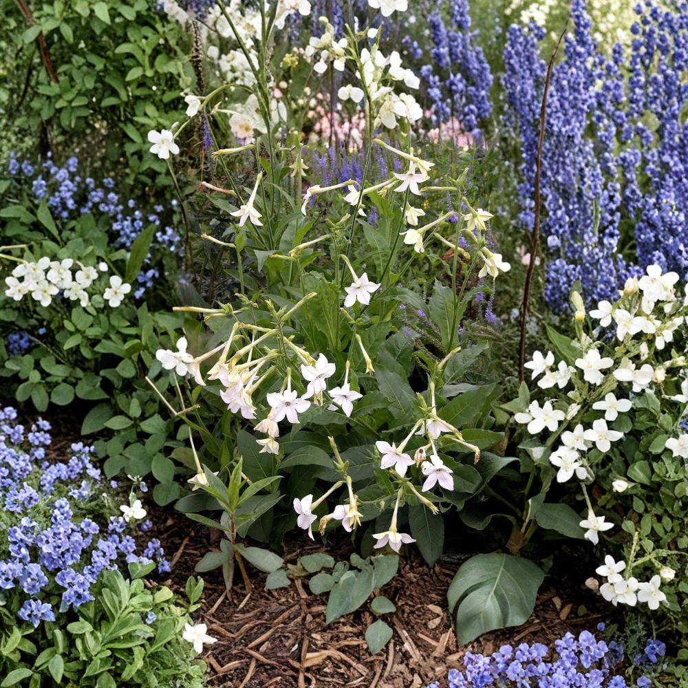 Nicotiana Alata Seeds - 1000 Pack | Jasmine Flowering Tobacco | Fragrant Garden Flower Seeds | Easy Grow Annual