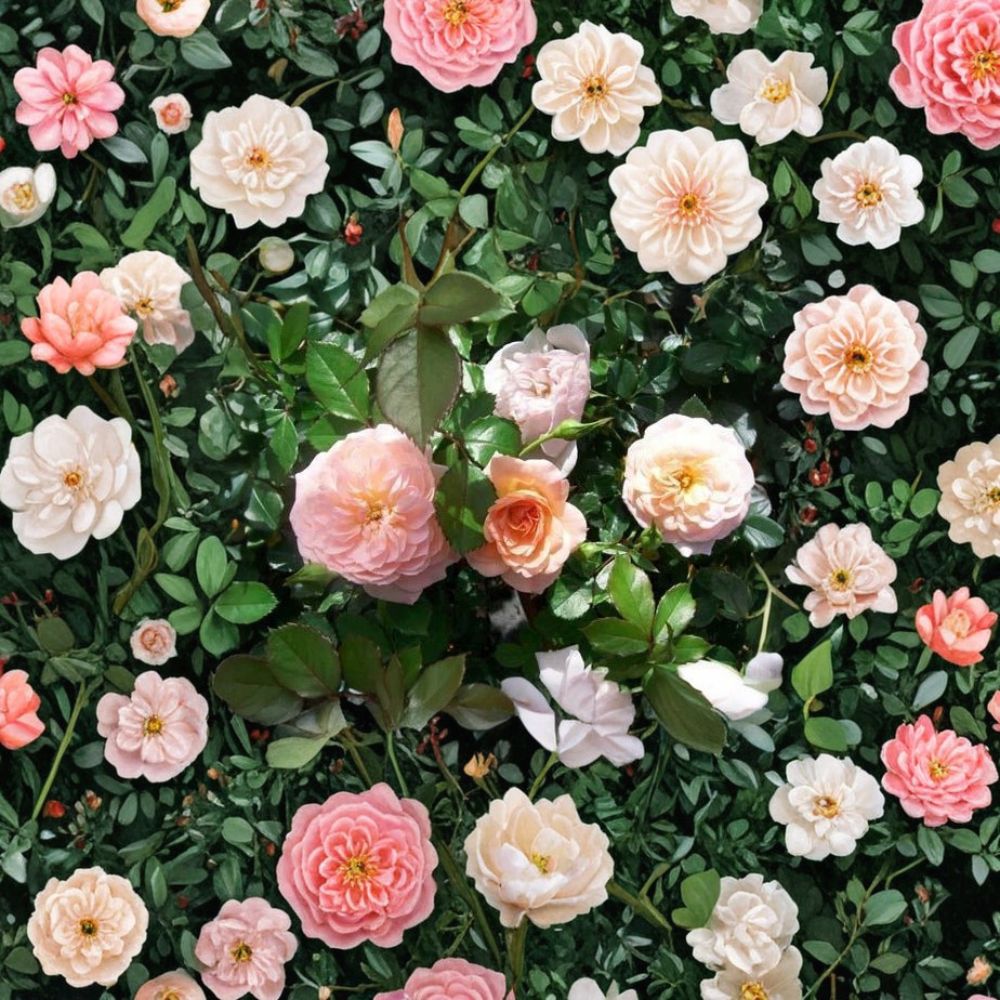 Apricot Drift Rose 3 Gallon | Disease Resistant Groundcover Rose | Rosa 'Apricot Drift' | Easy Care Flowering Shrub