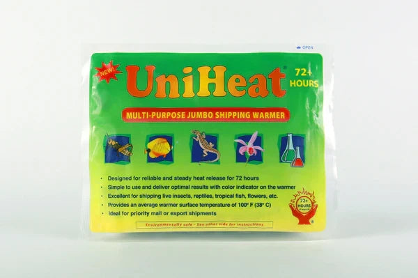 Uniheat Pack 1 Count - 72+ Hours Warmth for Plants & Seedlings - Essential Heat Source for Shipping
