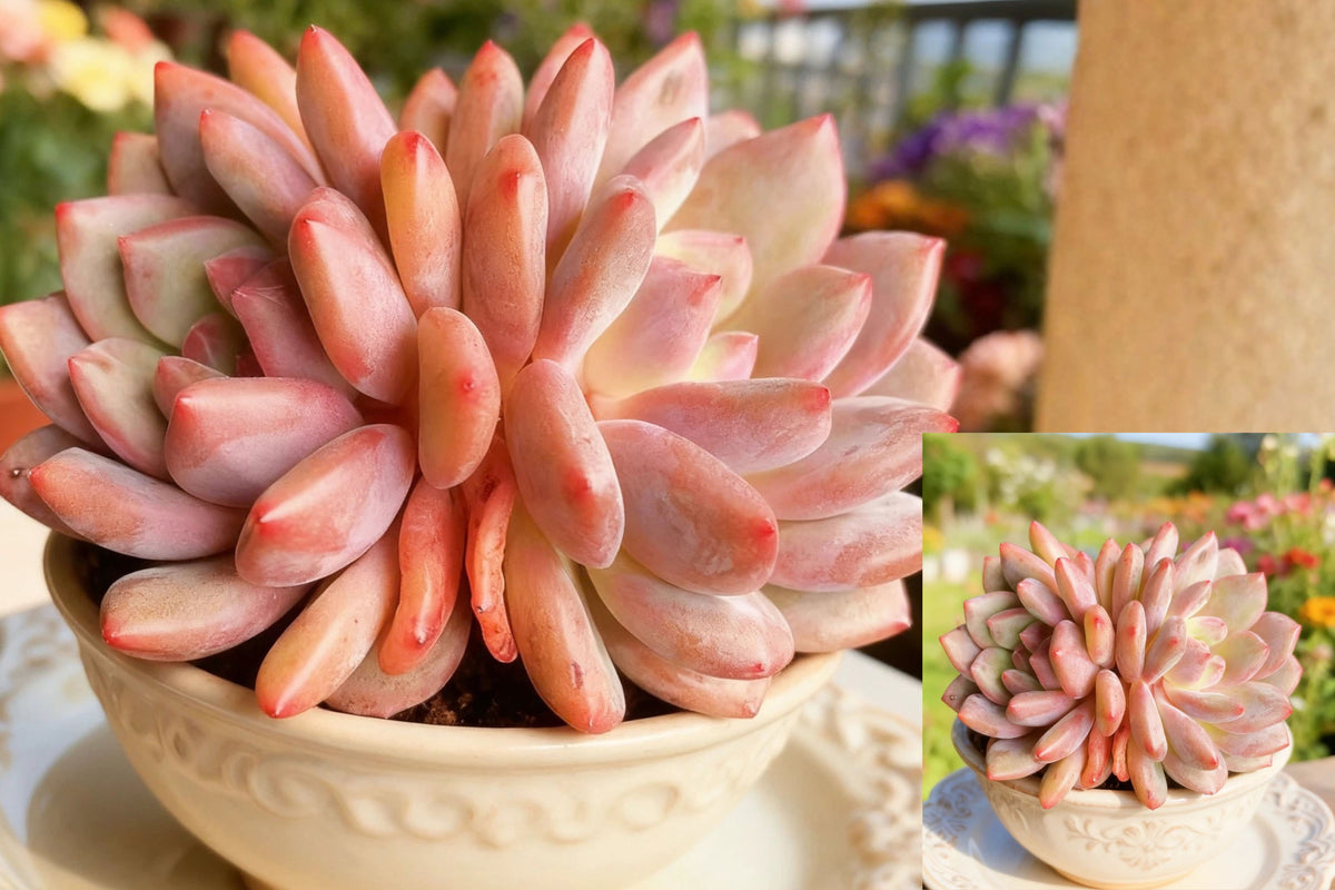 Echeveria 'Ariel' Live Succulent – 3 Inches – Bare Root – Echeveria sp.