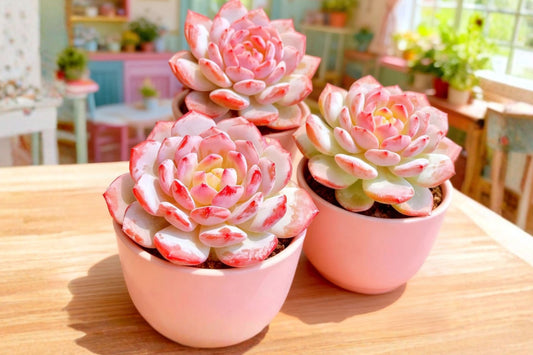 Echeveria Succulent Live Plant – 1 Bare Root Plant, 2.4 Inch