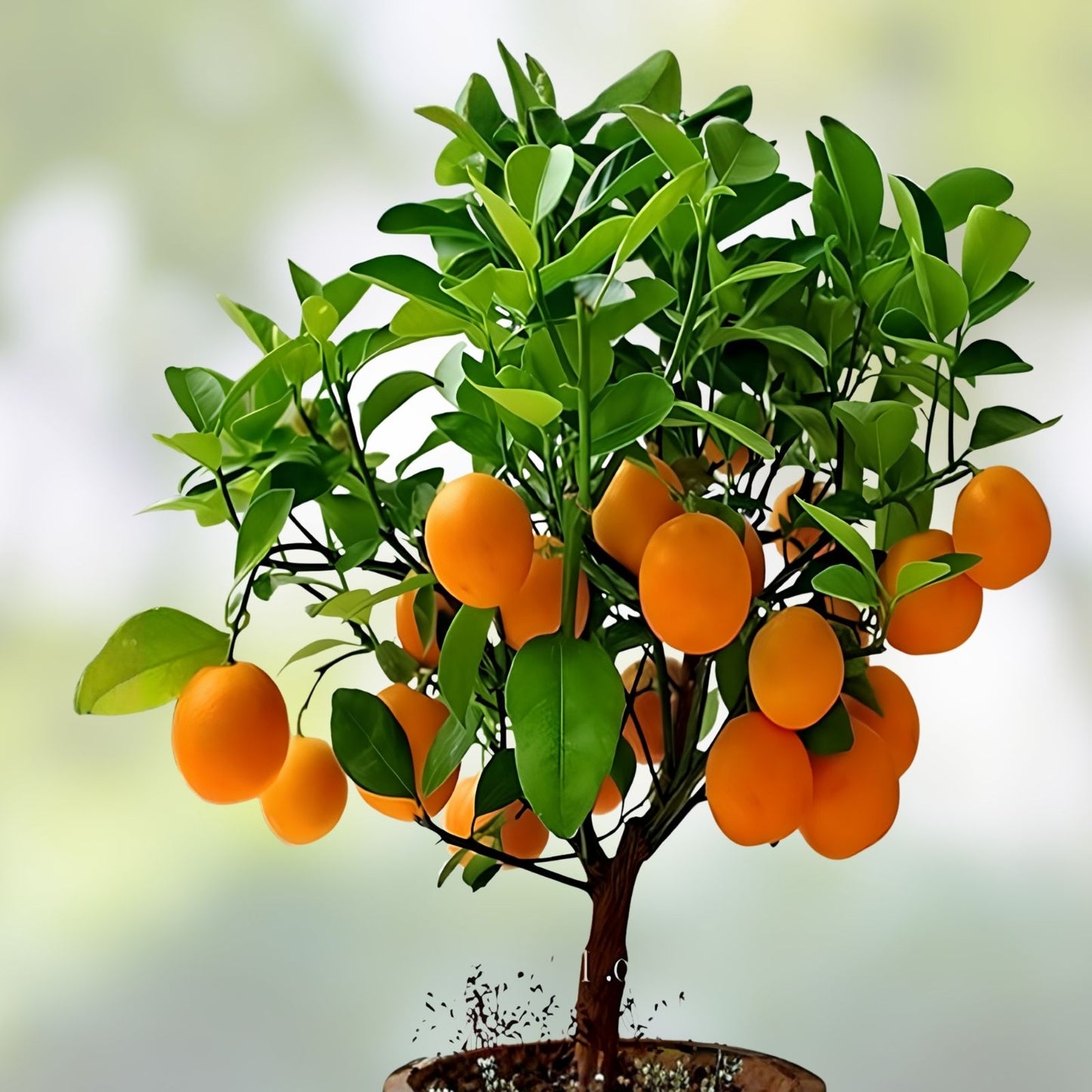 Bonsai Orange Tree Seeds - 40 Fruit Bearing Citrus reticulata Seeds for Bonsai Cultivation