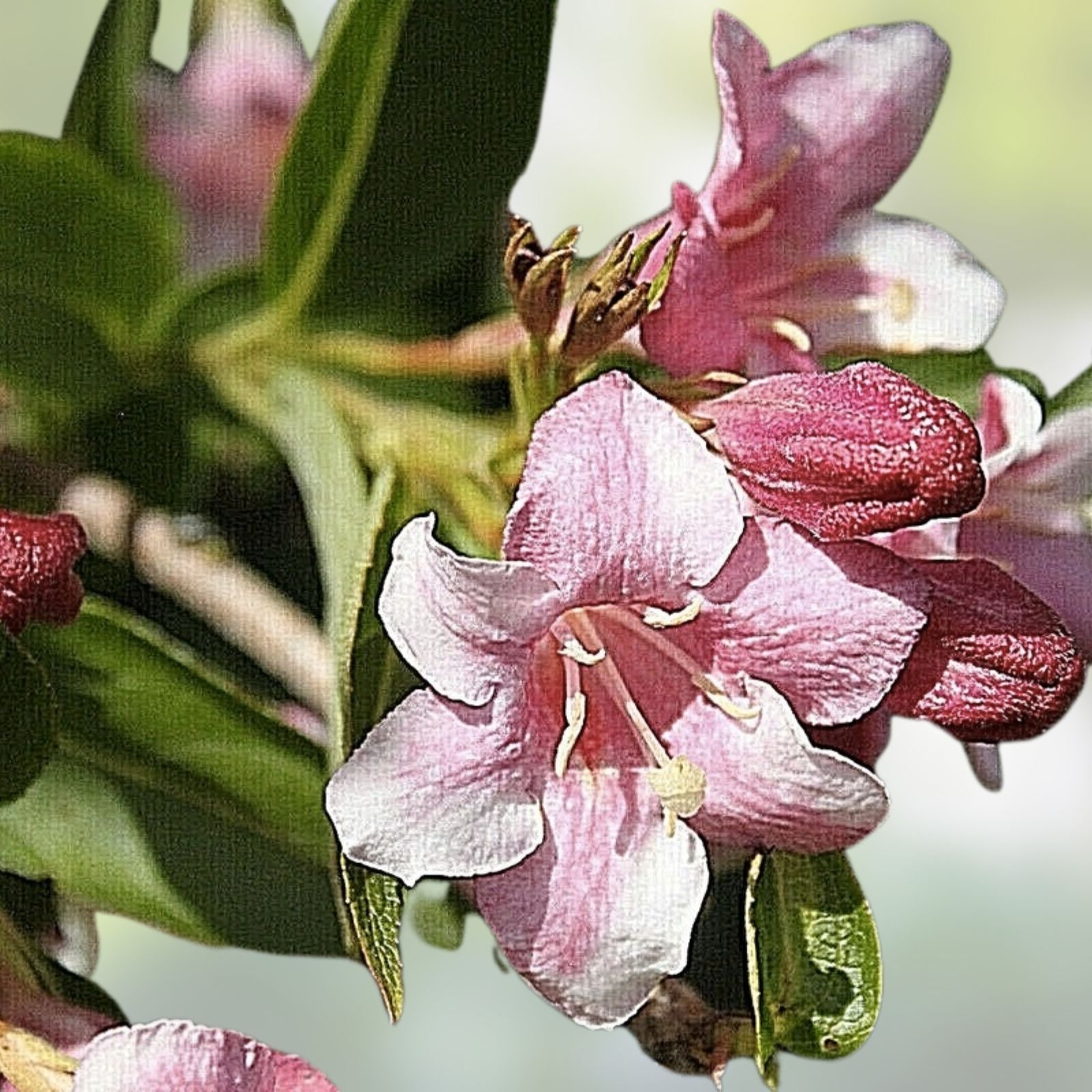 Weigela Florida Bush Seeds 100+ Pink White Flowering Shrub Old-Fashioned Garden Plant USA