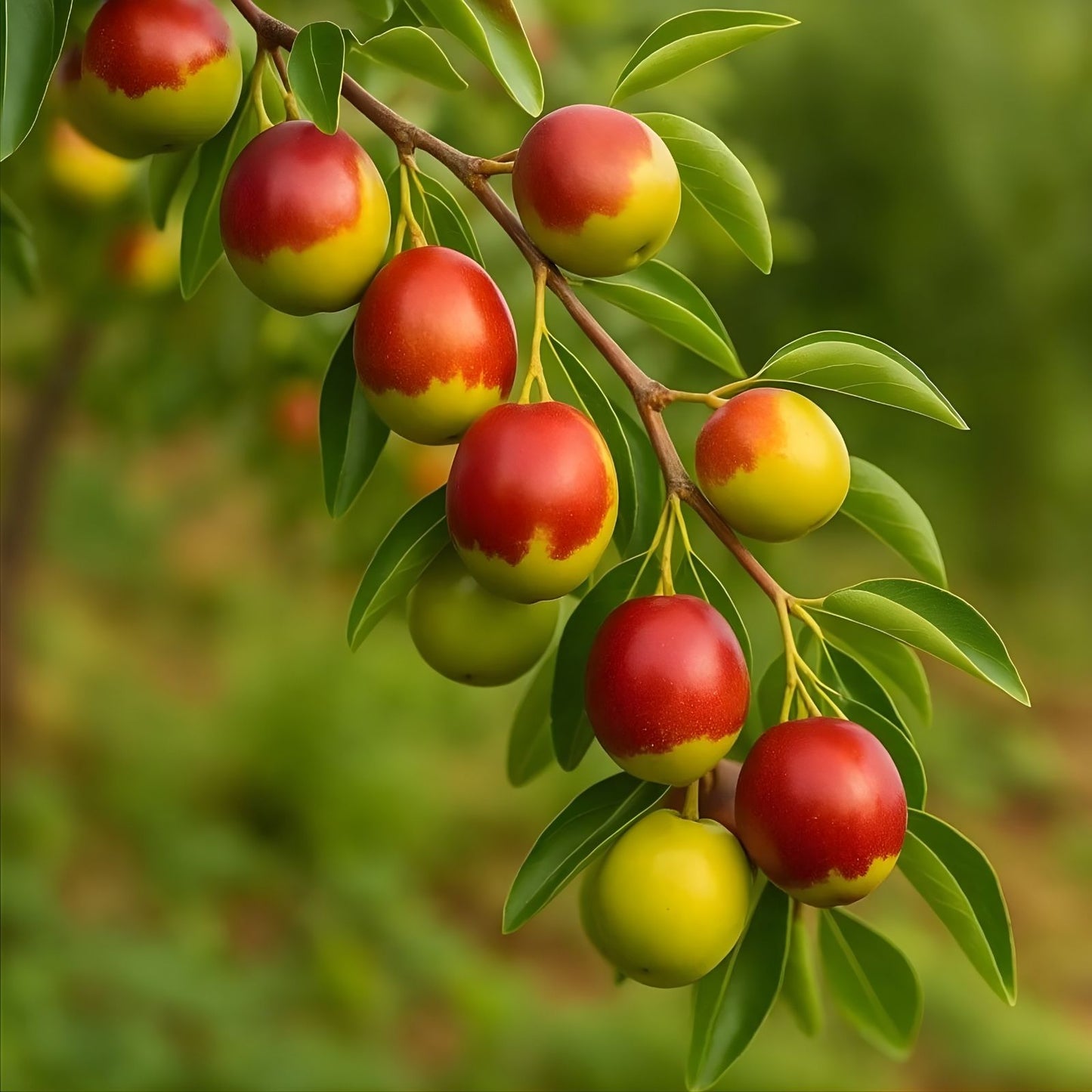 Jujube Cuttings 10pcs Sherwood Variety Chinese Red Date Tao Tau Hong Tao Ziziphus jujuba Fruit Tree Propagation