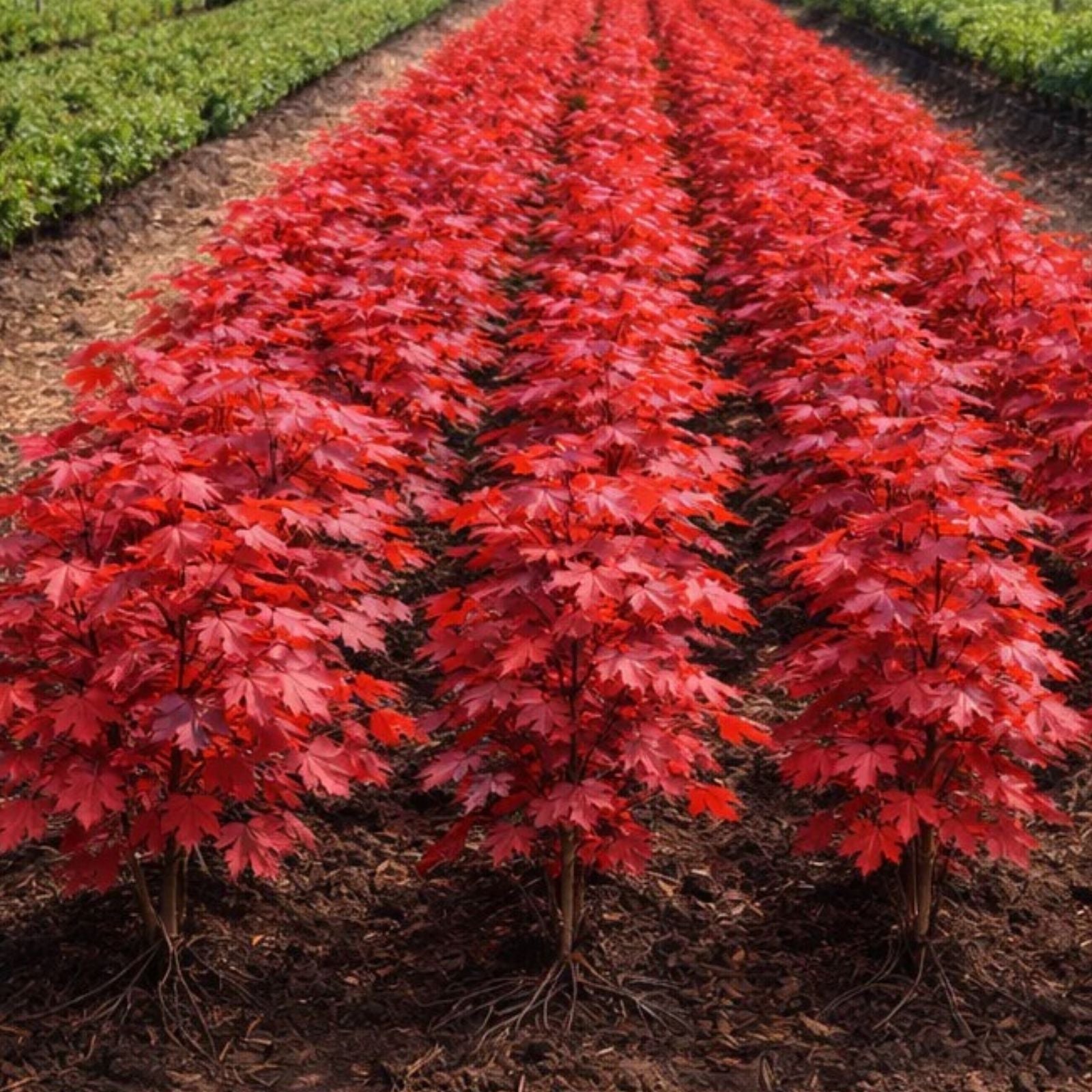 Red Maple Tree Seeds - 50 Count - Stunning Red Leaves - Acer rubrum - Ornamental Tree Seeds for Gardening