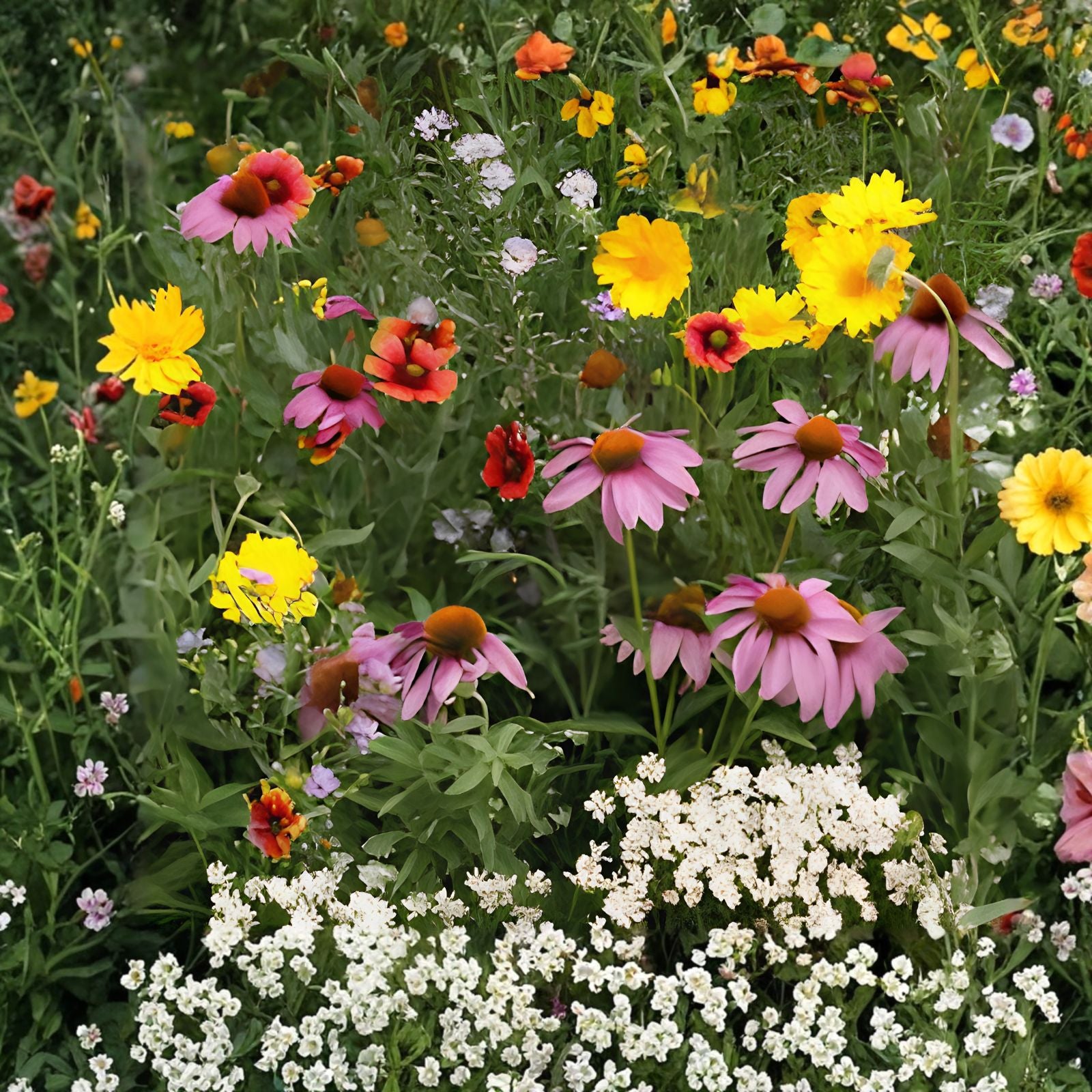 All Perennial Wildflower Seeds Mix – Native, Colorful Varieties for Pollinators, Easy to Grow Garden Seeds