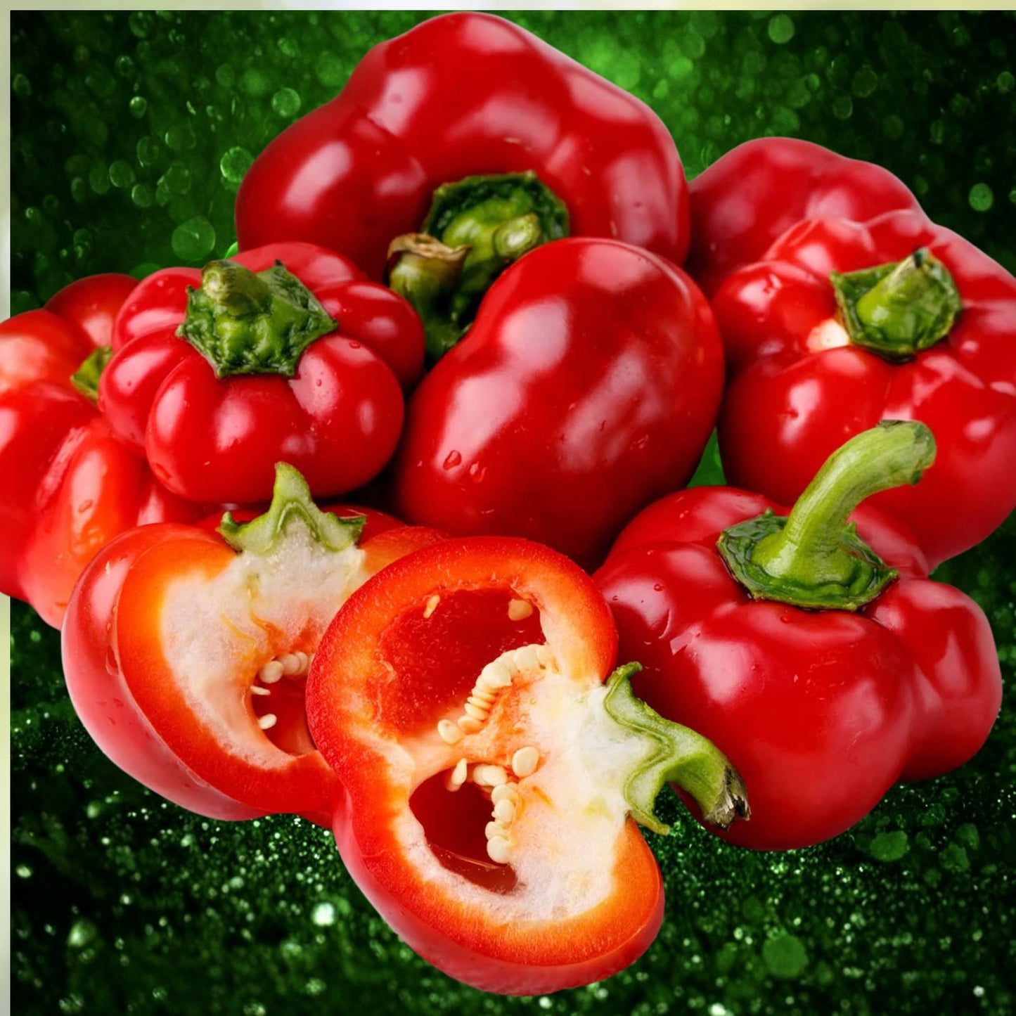 Pimento Red Pepper Seeds 5000 Count, Capsicum annuum, Non-GMO Vegetable Seeds for Garden Planting