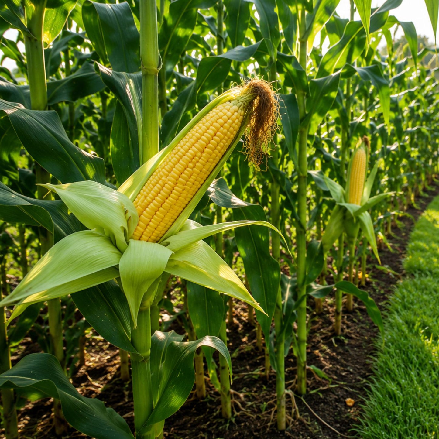 Peaches and Cream Sweet Corn Seeds 75 Pack Non-GMO Heirloom Vegetable Seeds Zea mays American Favorite