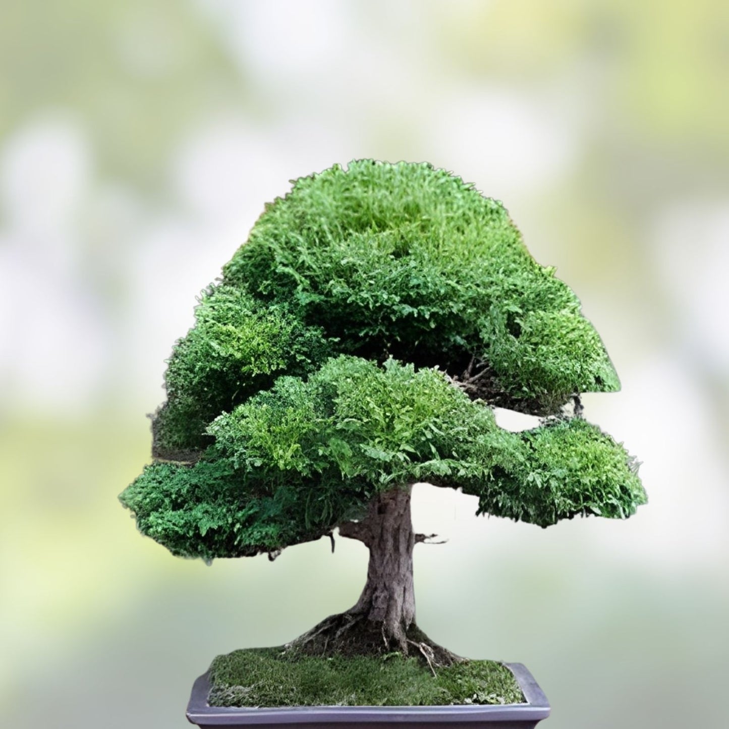 Hinoki Cypress Bonsai Tree Nana True Dwarf Mame Shohin Chamaecyparis obtusa