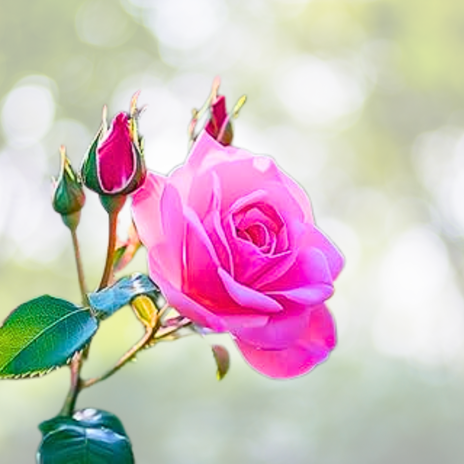 Light Pink Rose Seeds - 20 Pack - Classic Elegance Blooms - Rosa spp.