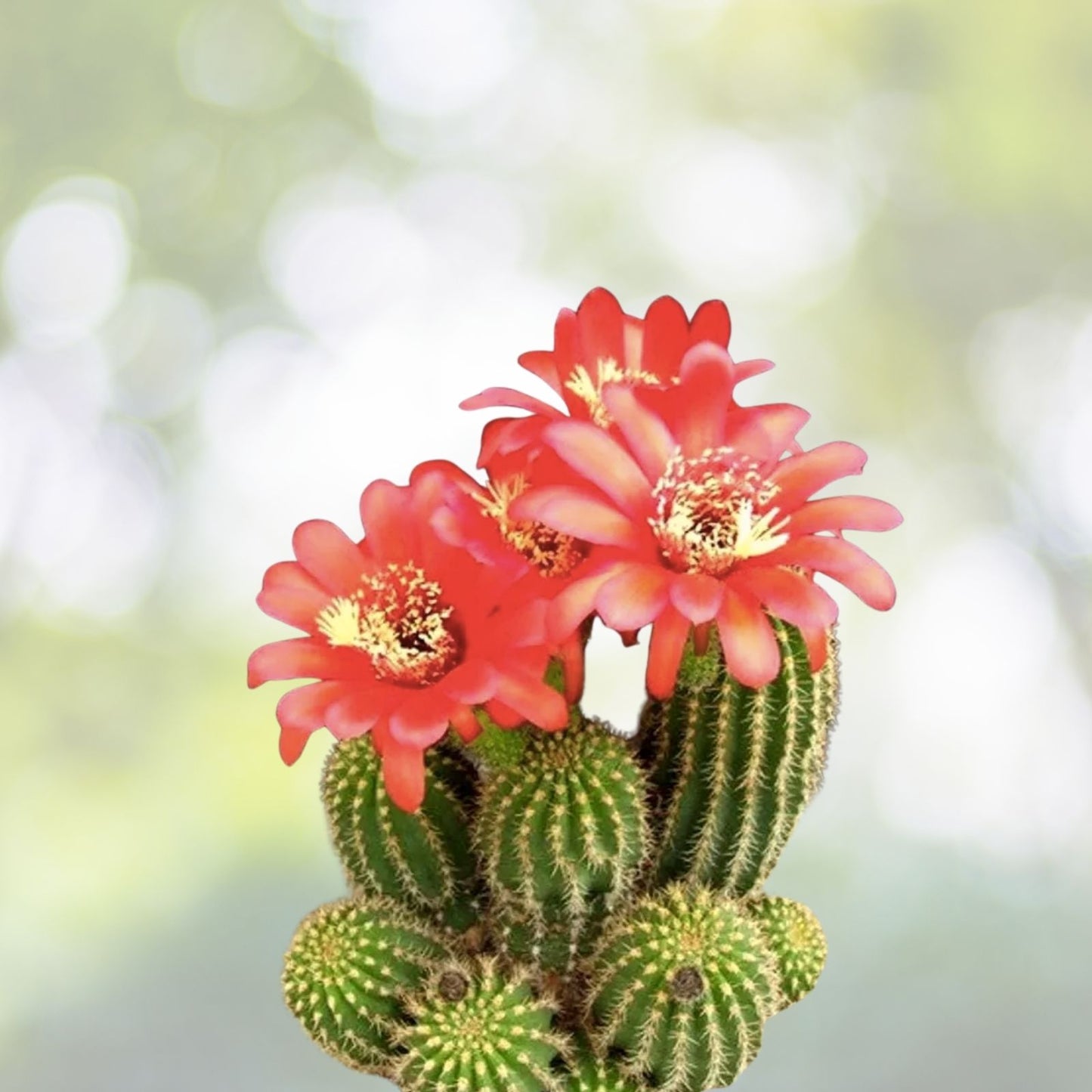 Red Torch Cactus Seeds - Showy Bolivicereus s. | Ideal Houseplant for Indoor Gardening