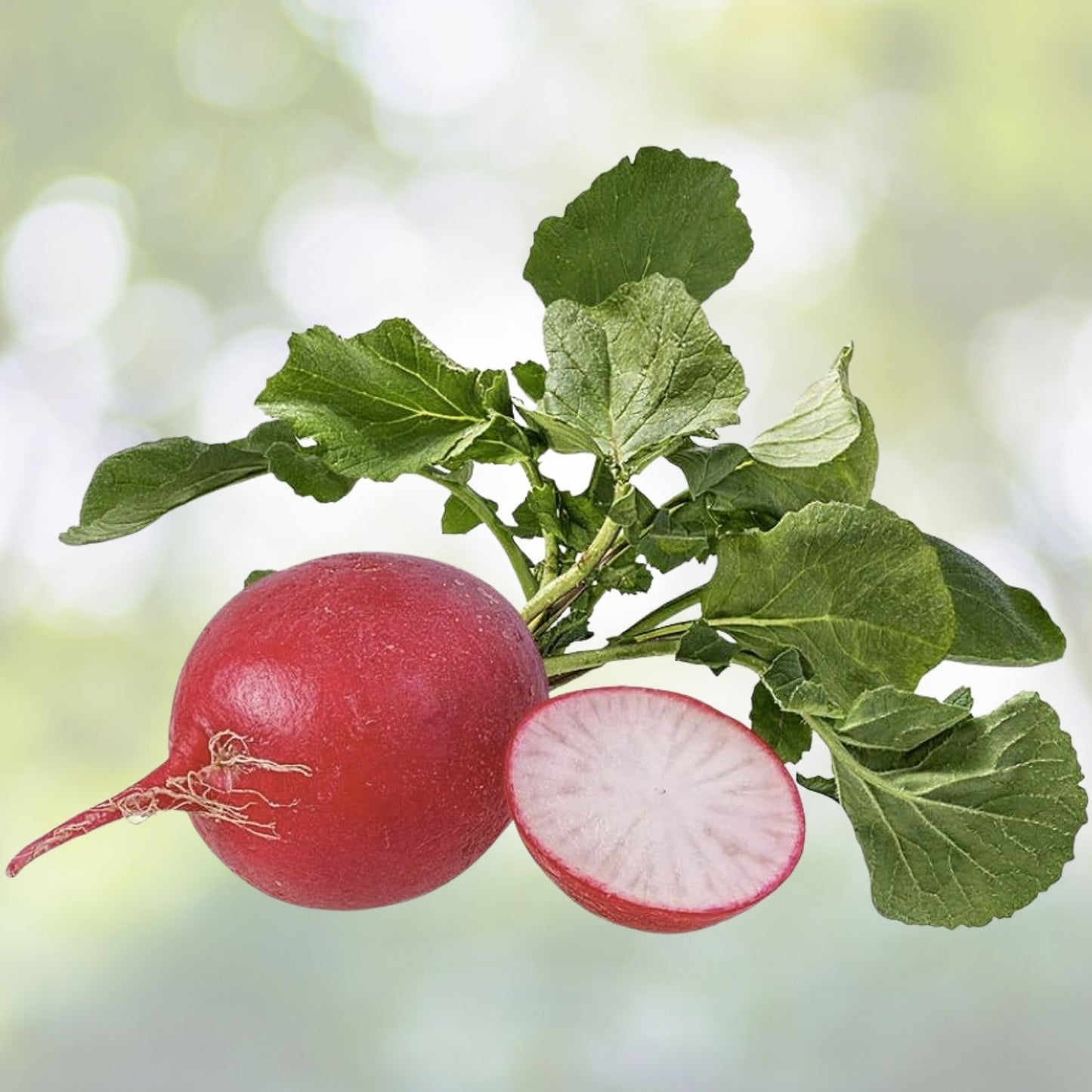 Cherry Belle Radish Seeds - 300+ Non-GMO Vegetable Seeds (Raphanus Sativus) - USA Grown