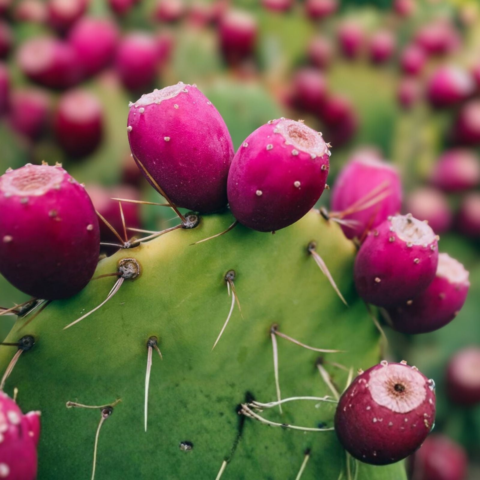 Large Cold Weather Prickly Pear Cactus Plant – 3 Pads – Opuntia spp, Succulent Desert Plant