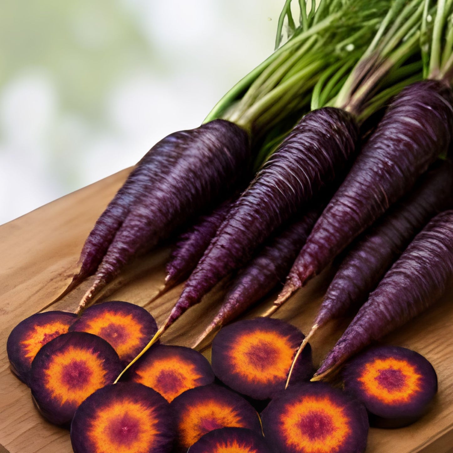 Black Nebula Carrot Seeds 500+ | Daucus carota | Edible Vegetable Seeds for Home Garden, Colorful Root, Starter Plant, Live Seed Packet