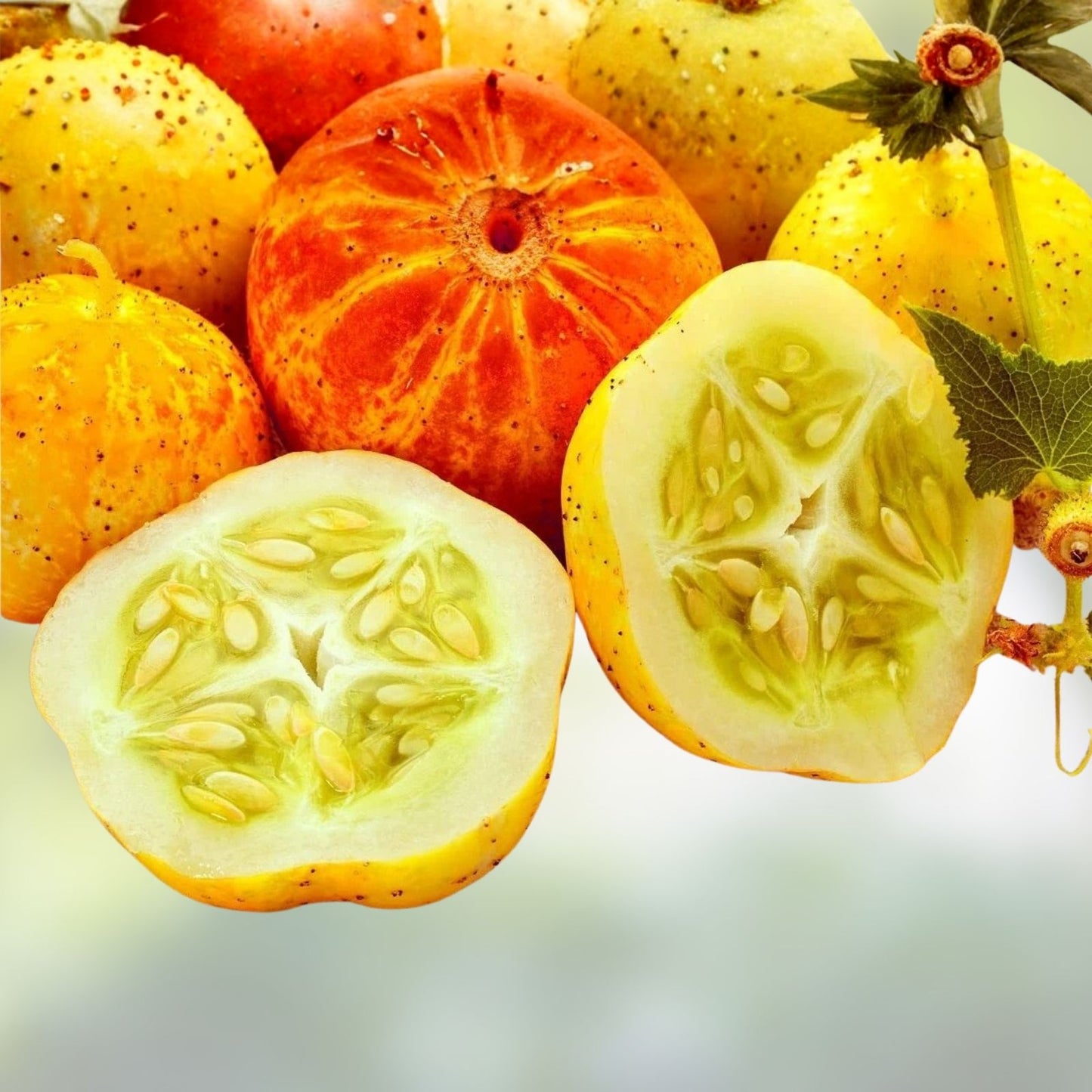 Lemon Cucumber Seeds 100+ Heirloom Exotic Vegetable for Garden Cucumis sativus