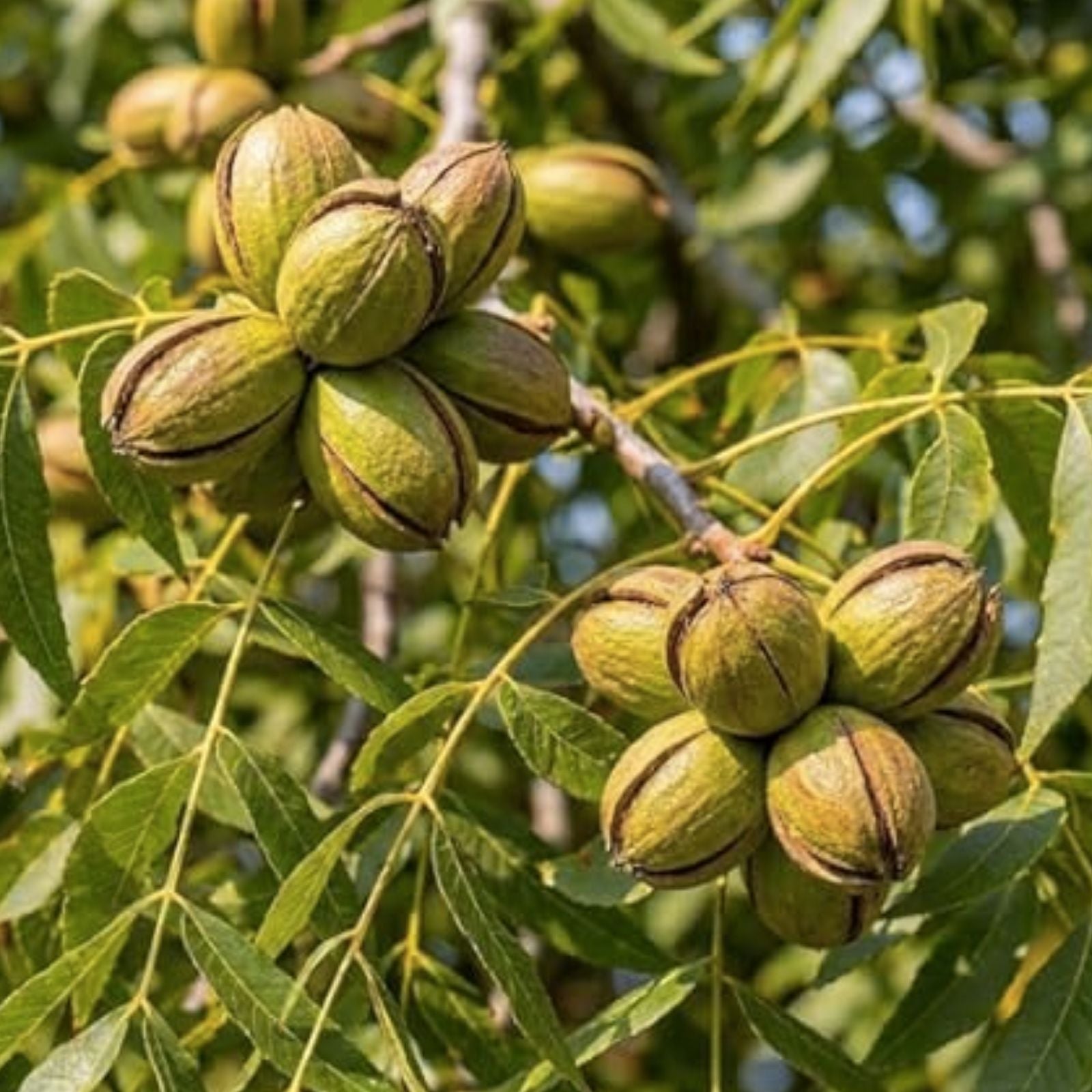 Shellbark Hickory Tree Seed King Nut Variety, Carya laciniosa, Hardy Nut Tree for Planting