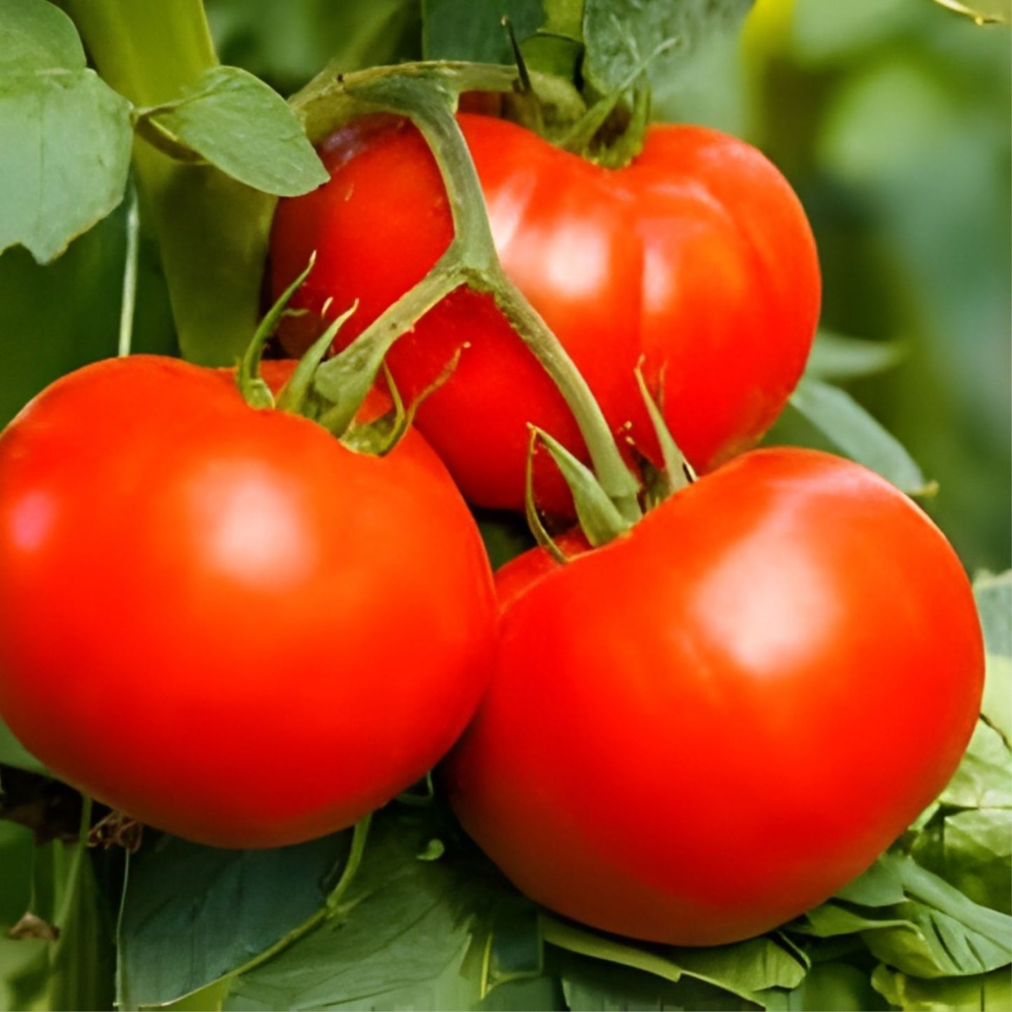 Tomato Seeds 100 Pack - Chef's Choice Red Vining Variety - Heavy Producing Solanum lycopersicum for Home Gardening