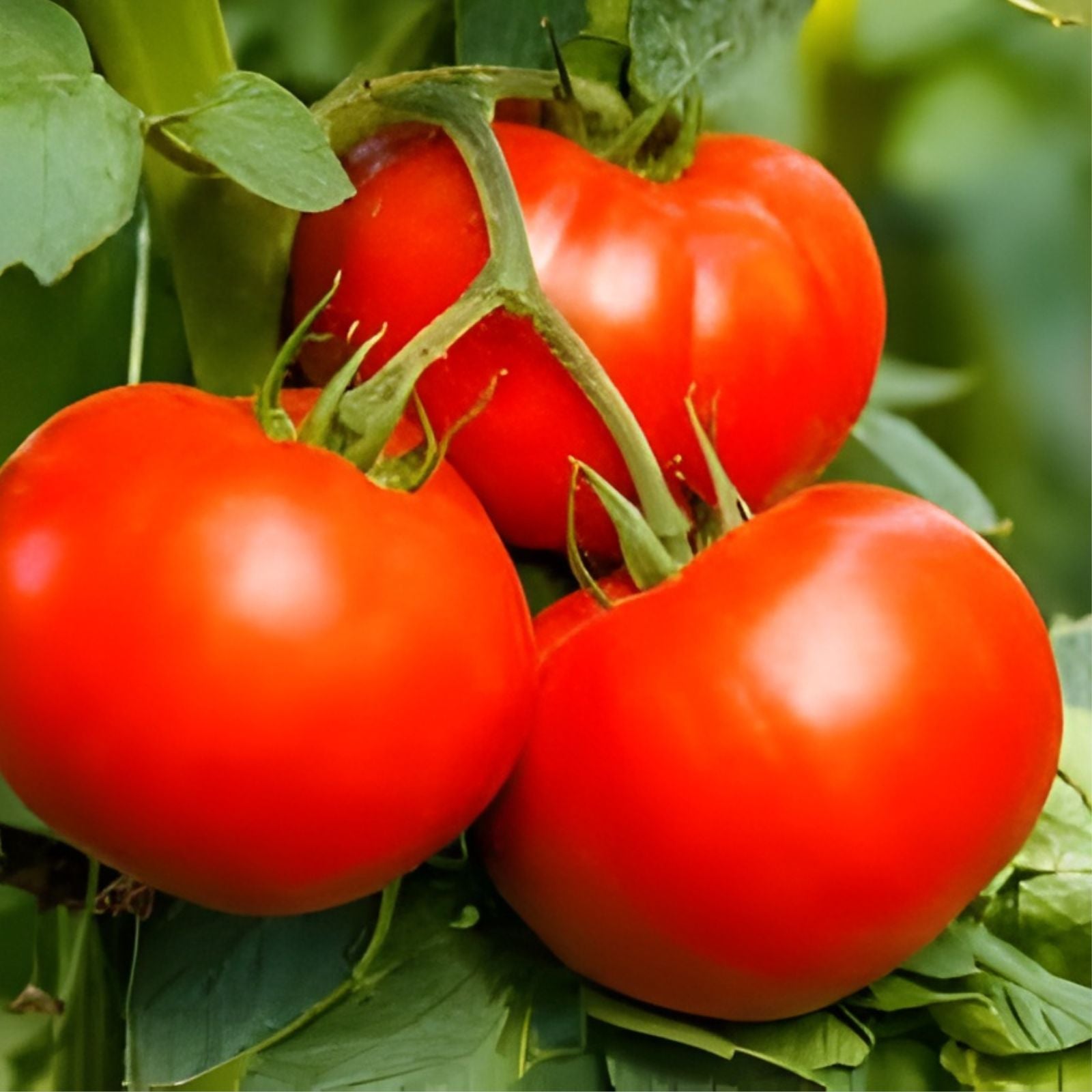 Tomato Seeds 100 Pack - Chef's Choice Red Vining Variety - Heavy Producing Solanum lycopersicum for Home Gardening
