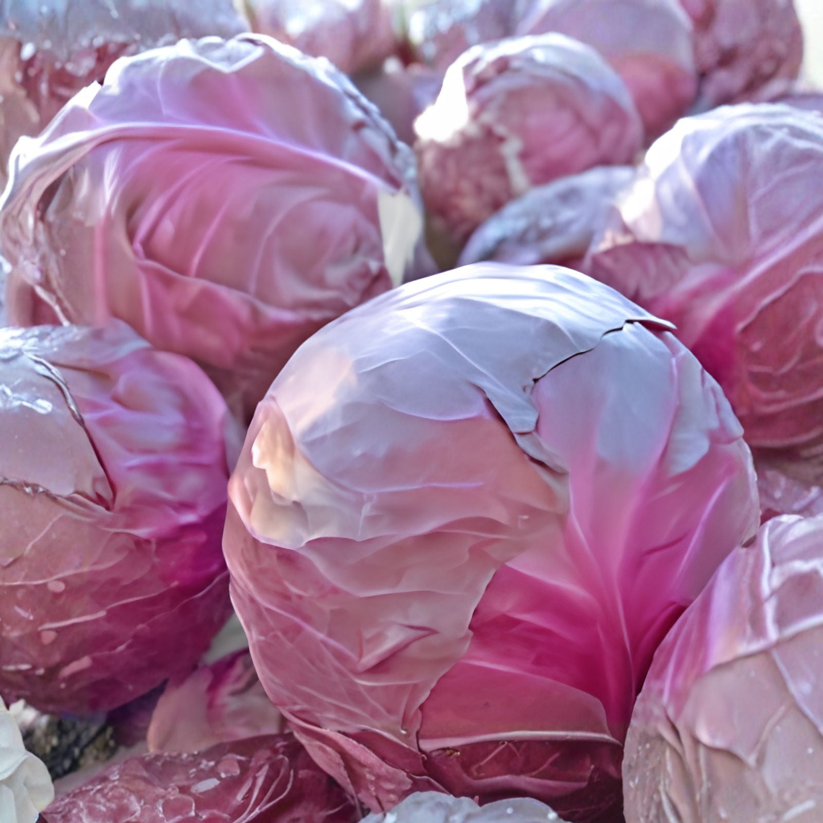 Red Acre Cabbage Seeds 250+ Heirloom Variety Brassica oleracea Non-GMO Made in USA Ships from Iowa