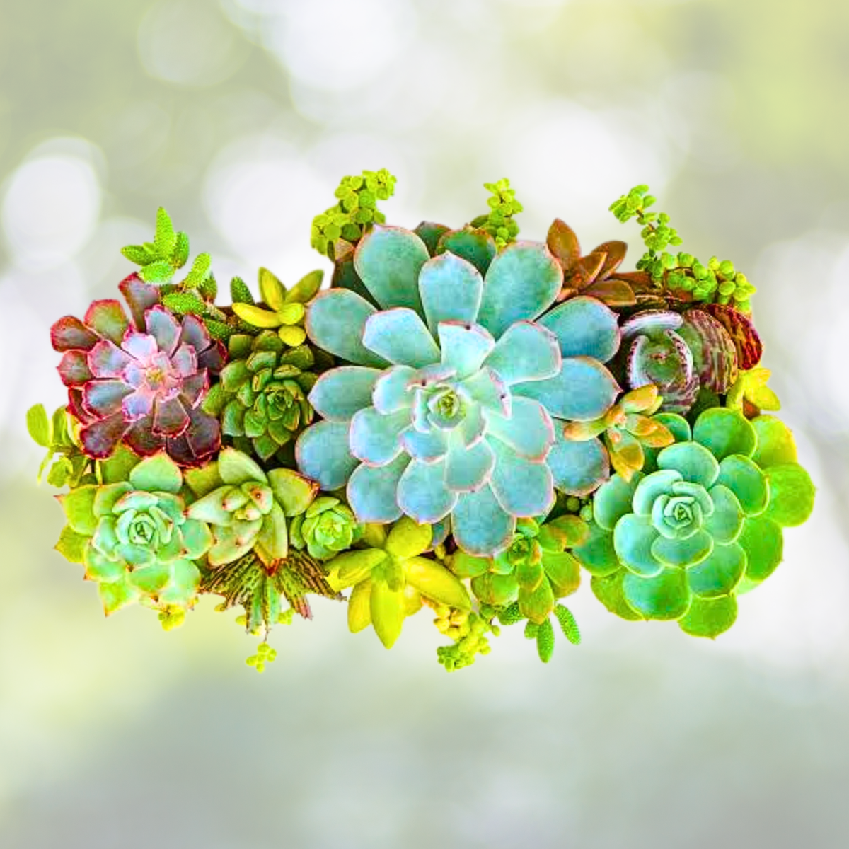 Mixed Succulent Plant Seeds - 200pcs - Assorted Varieties - Perfect for Garden Oasis - Ideal for Home Gardening and Decoration