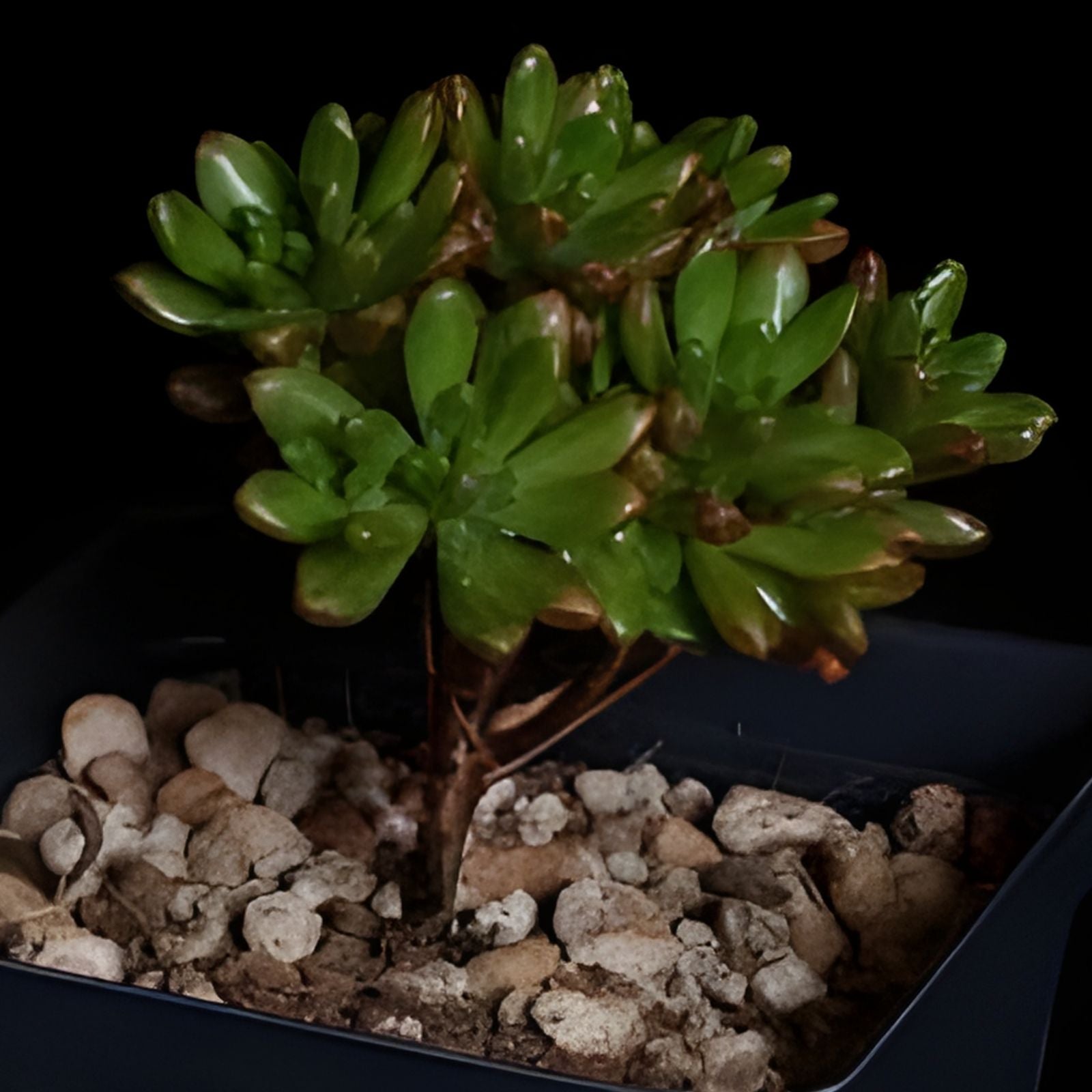 Adenia ballyi Cutting - Rare Well Rooted Succulent Plant - Unique Green Variety for Collectors