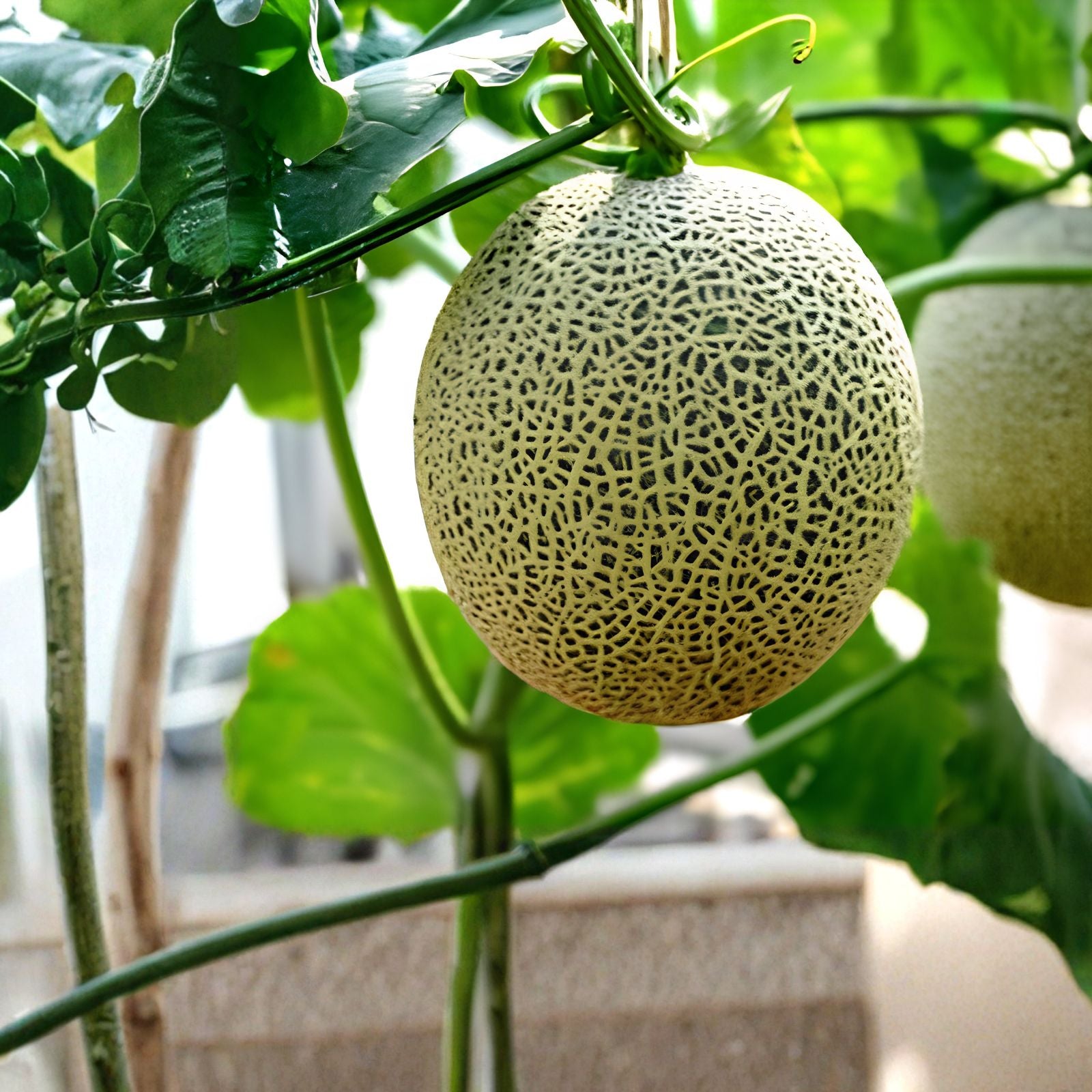 Cantaloupe Seeds 100+ Hale Variety Organic Melon Seeds Cucumis melo Non-GMO Made in USA from Iowa