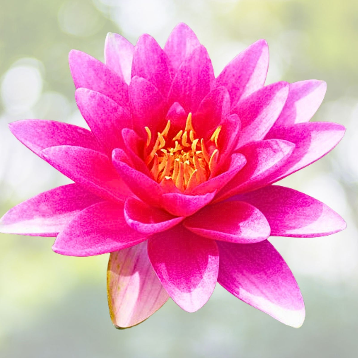 Water Lily Plant - Nymphaea 'Attraction' - Easy Live Aquatic Plant for Ponds and Water Gardens
