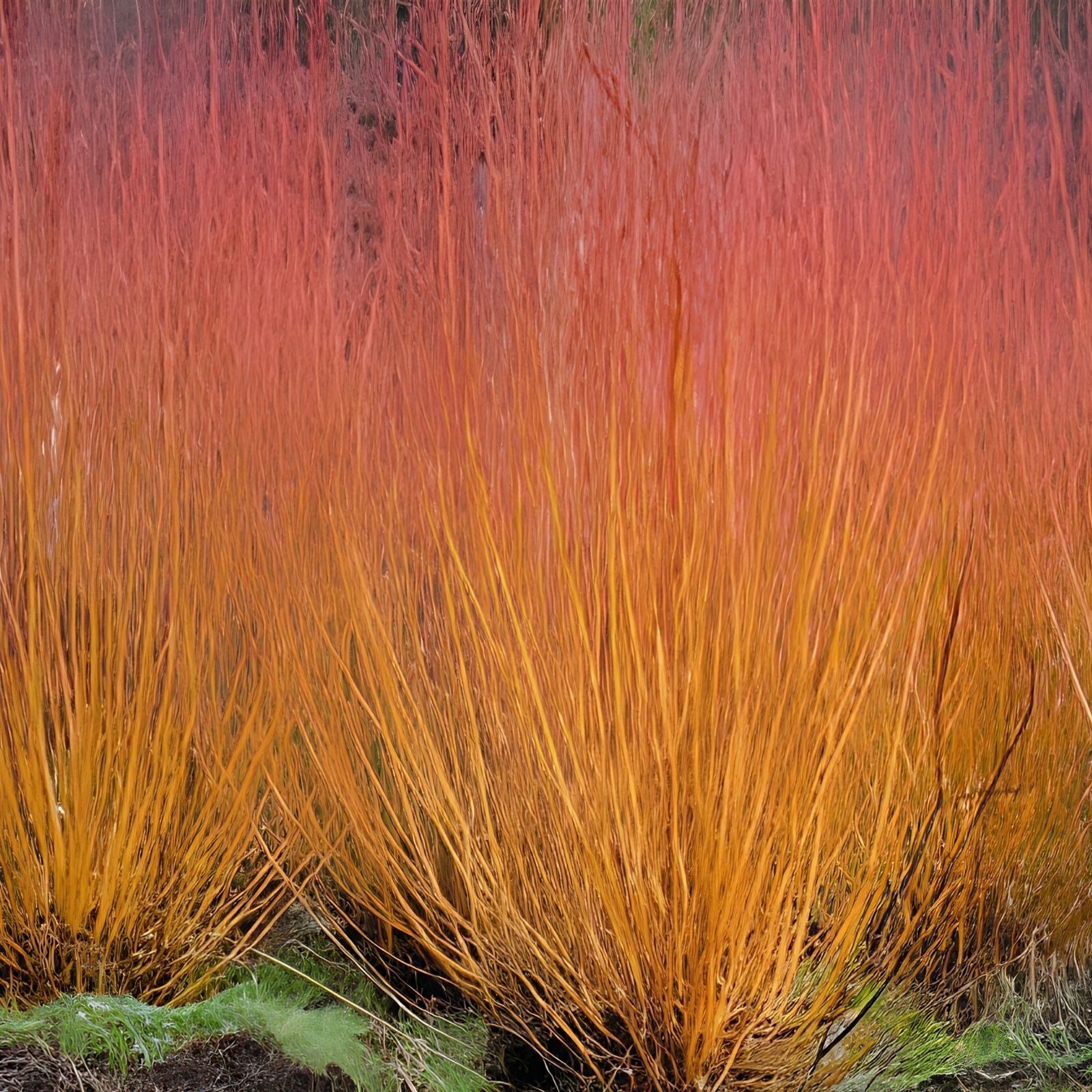 Flame Willow Tree - Rare Variety with Vibrant Orange and Red Bark - Salix purpurea - Ornamental Tree for Landscaping