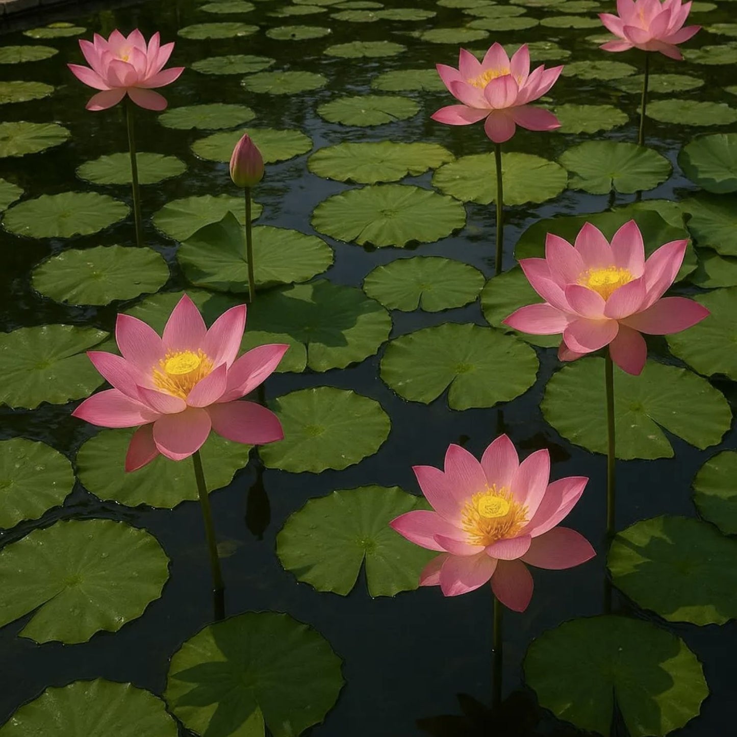 Sacred Lotus Flower Seeds 15 Pack, Aquatic Plant, Nelumbo nucifera, Water Garden and Pond Plant Seeds