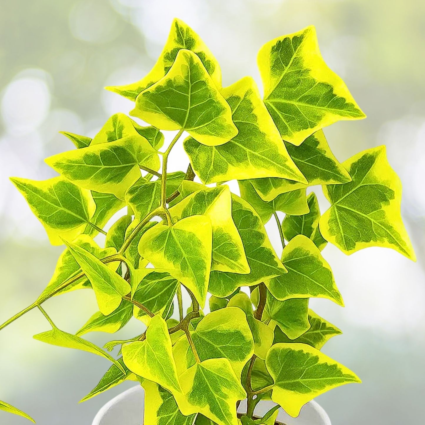 English Ivy Live Plant - 1 Pot (2 Plants) - Fast-Growing Trailing Vine - Hedera helix
