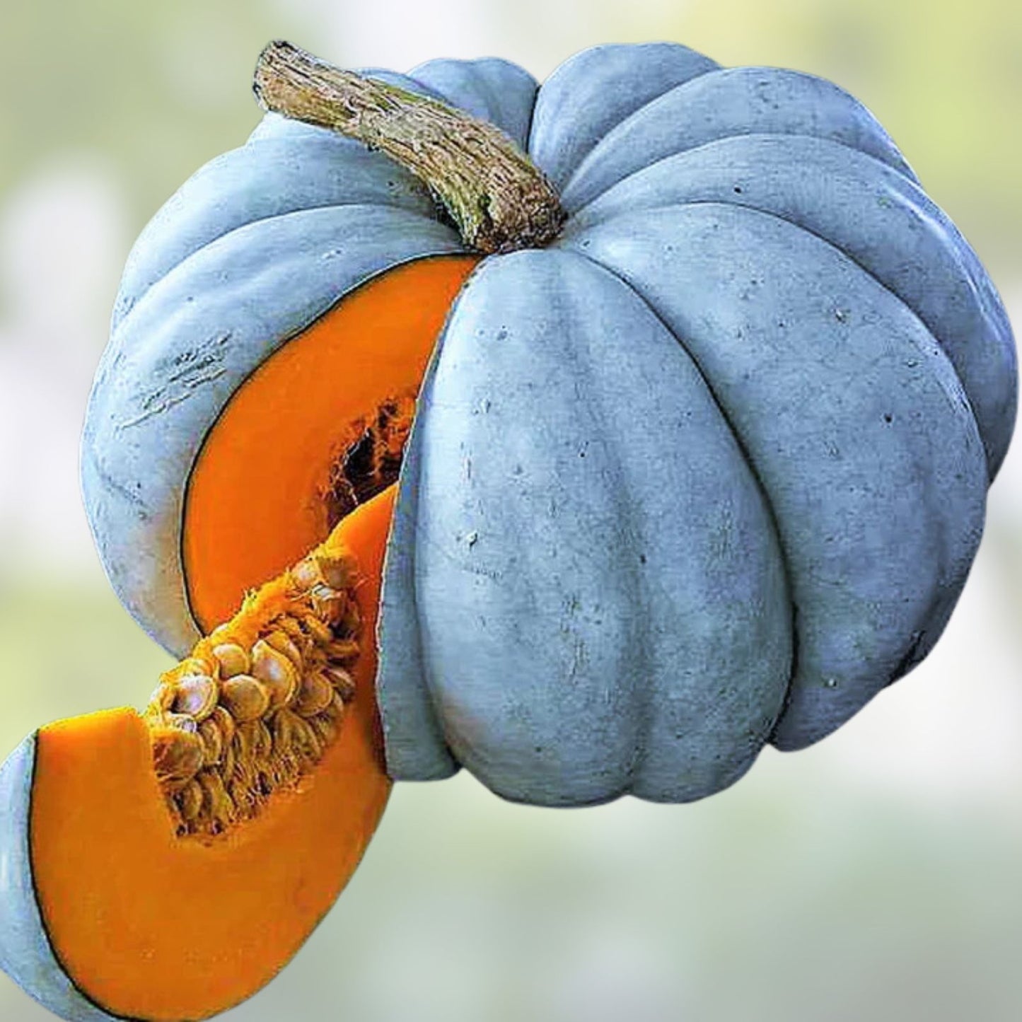 Jarrahdale Blue Pumpkin Seeds | 10 Pack | Blue Jarrahdale Cucurbita maxima | Heirloom, Organic, Gourmet Pumpkin Seeds