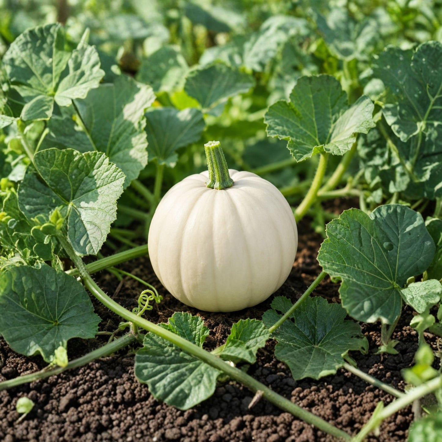 Buffy Winter Squash Seeds Mini Variety Cucurbita maxima Organic Heirloom Fall Harvest 10 Seeds