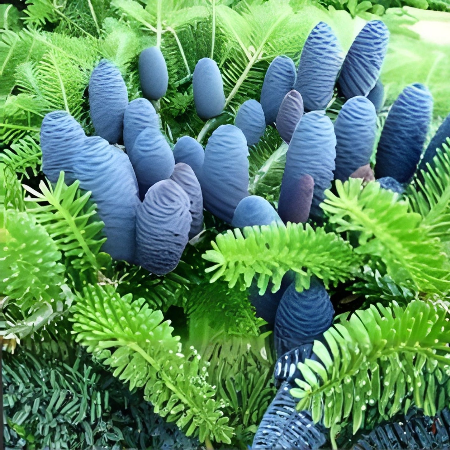 Korean Fir Tree Seeds 20 Pack Blue Cones Abies koreana Garden Planting Supplies from Iowa