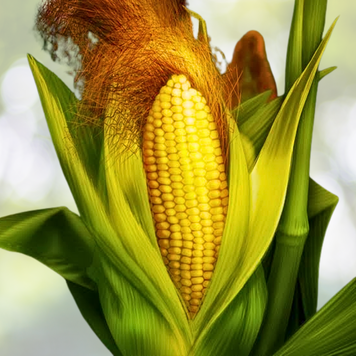 Golden Bantam Corn Seeds - 50pcs Heirloom, Non-GMO, Open-Pollinated, Sweet - Zea mays