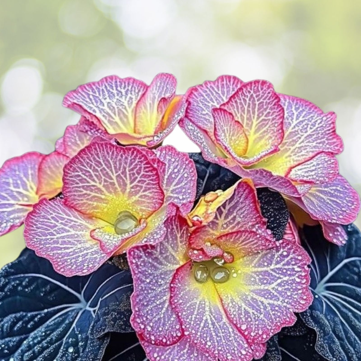 Vintage Grace Begonia Seeds 45 or 125 Count Non-GMO Flower Seeds Beautiful Blooms Ideal for Gardens Begonia spp.
