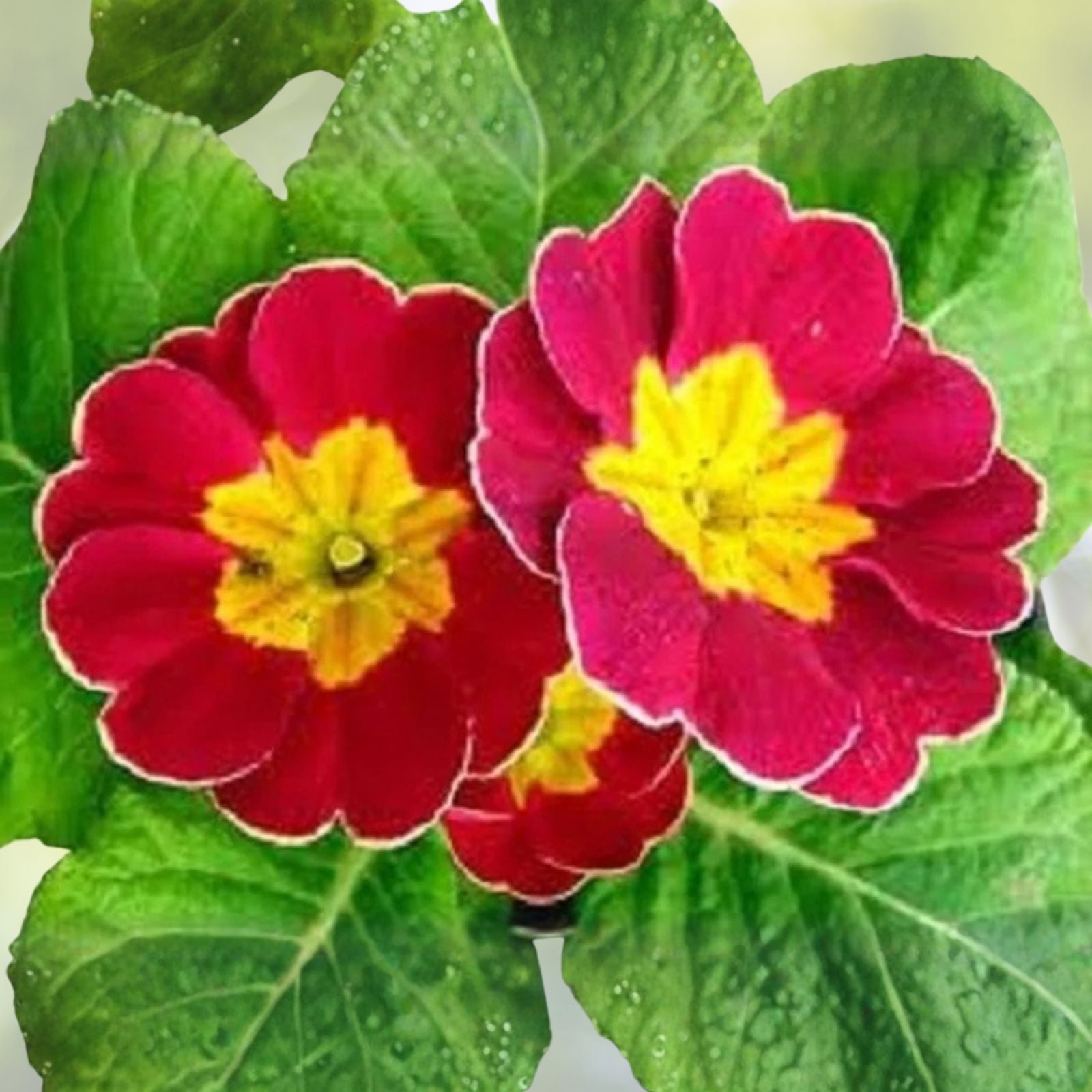 Primula Seeds 500 Count Red Flowering Primula Danova Garden Plant Seeds Non-California Shipping
