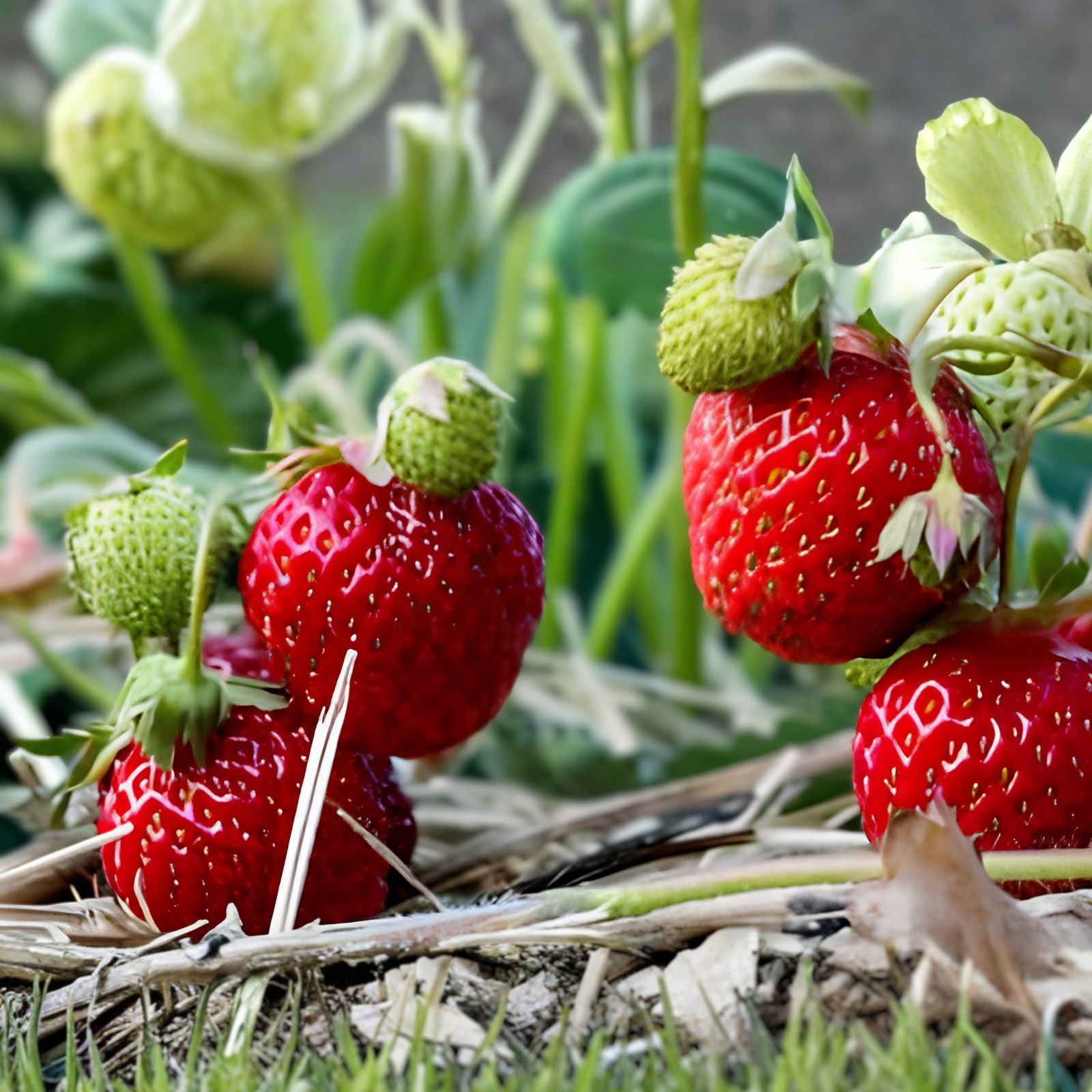 Strawberry Seeds Packet – 200 Seeds – Red & White Varieties – Fragaria x ananassa – Fruit Plant Seeds for Garden, Indoor & Outdoor Growing