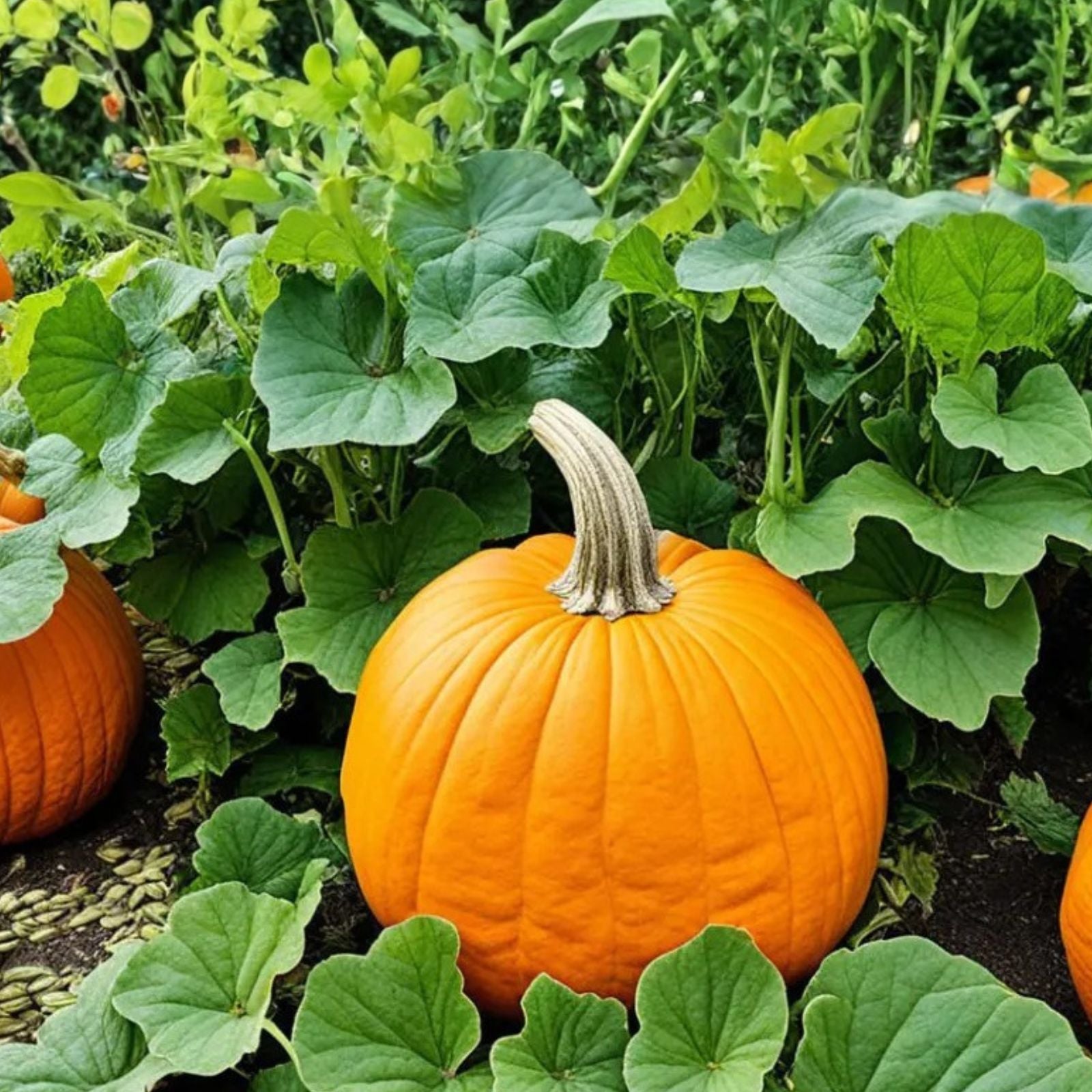 Heirloom Pumpkin Seeds 100 Non-GMO Organic Connecticut Field Seeds Cucurbita pepo Gardening Supplies